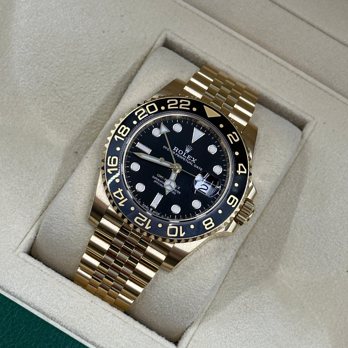 Rolex GMT-Master II 126718GRNR Black Dial Jubilee 2025