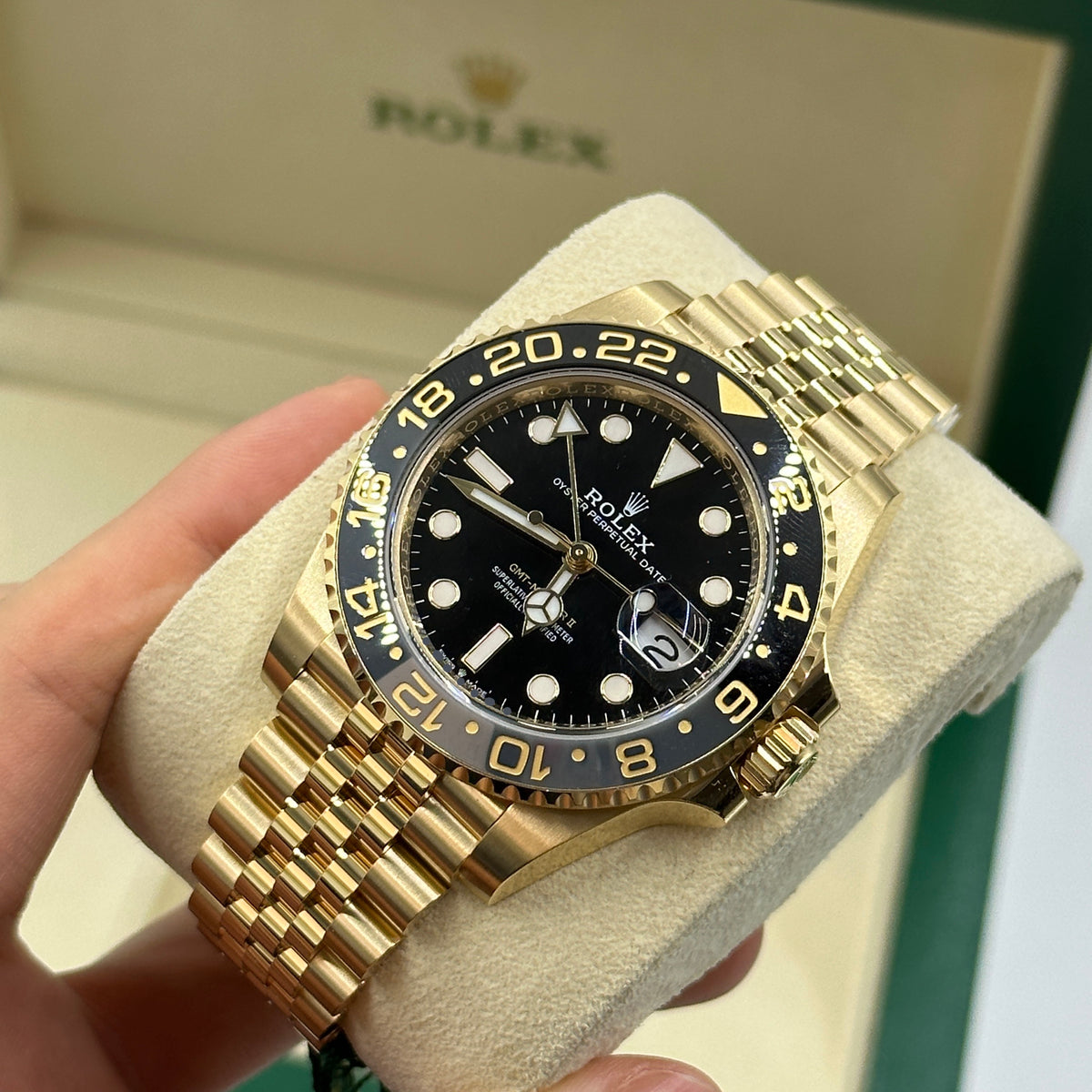 Rolex GMT-Master II 126718GRNR Black Dial Jubilee 2025