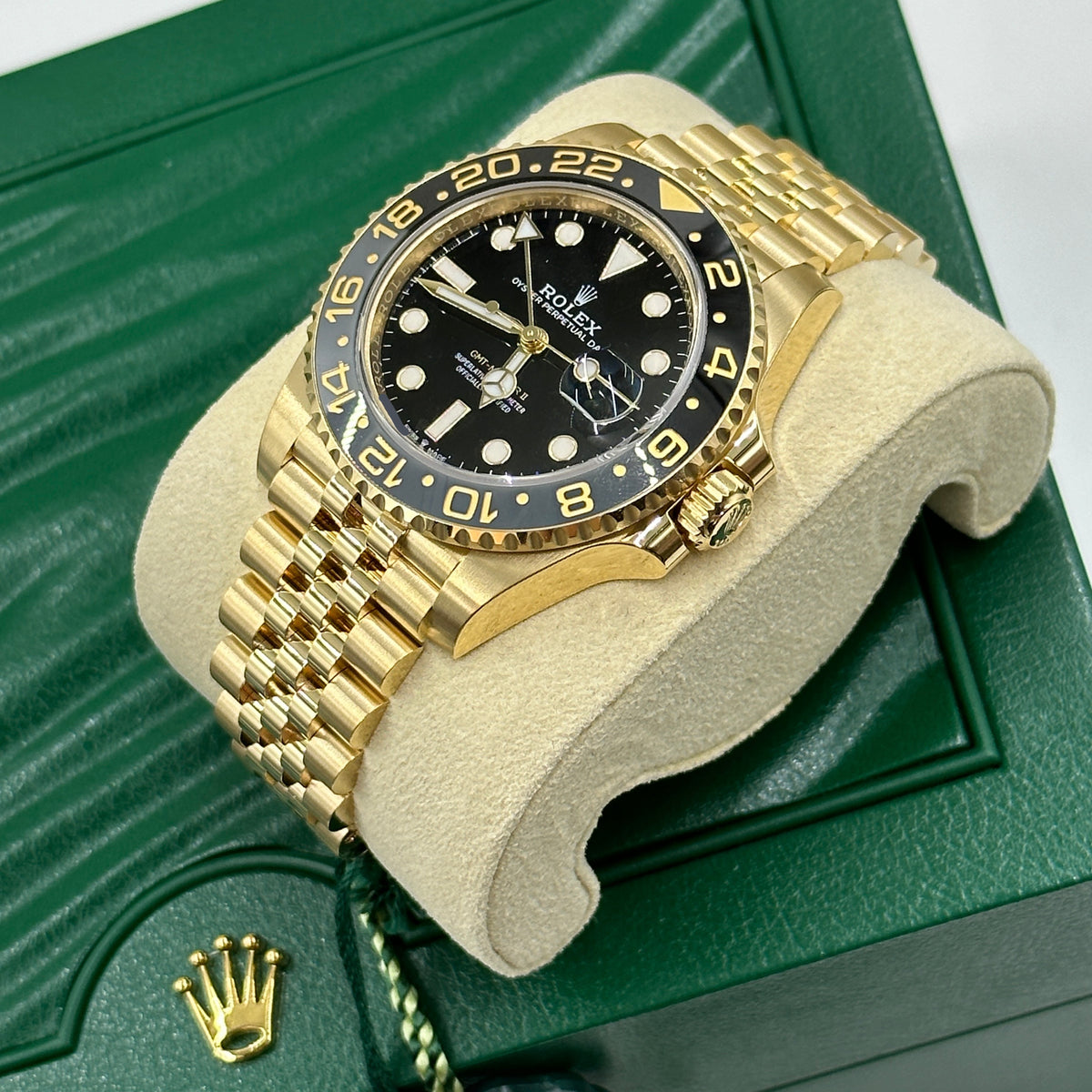 Rolex GMT-Master II 126718GRNR Tiger Iron Jubilee