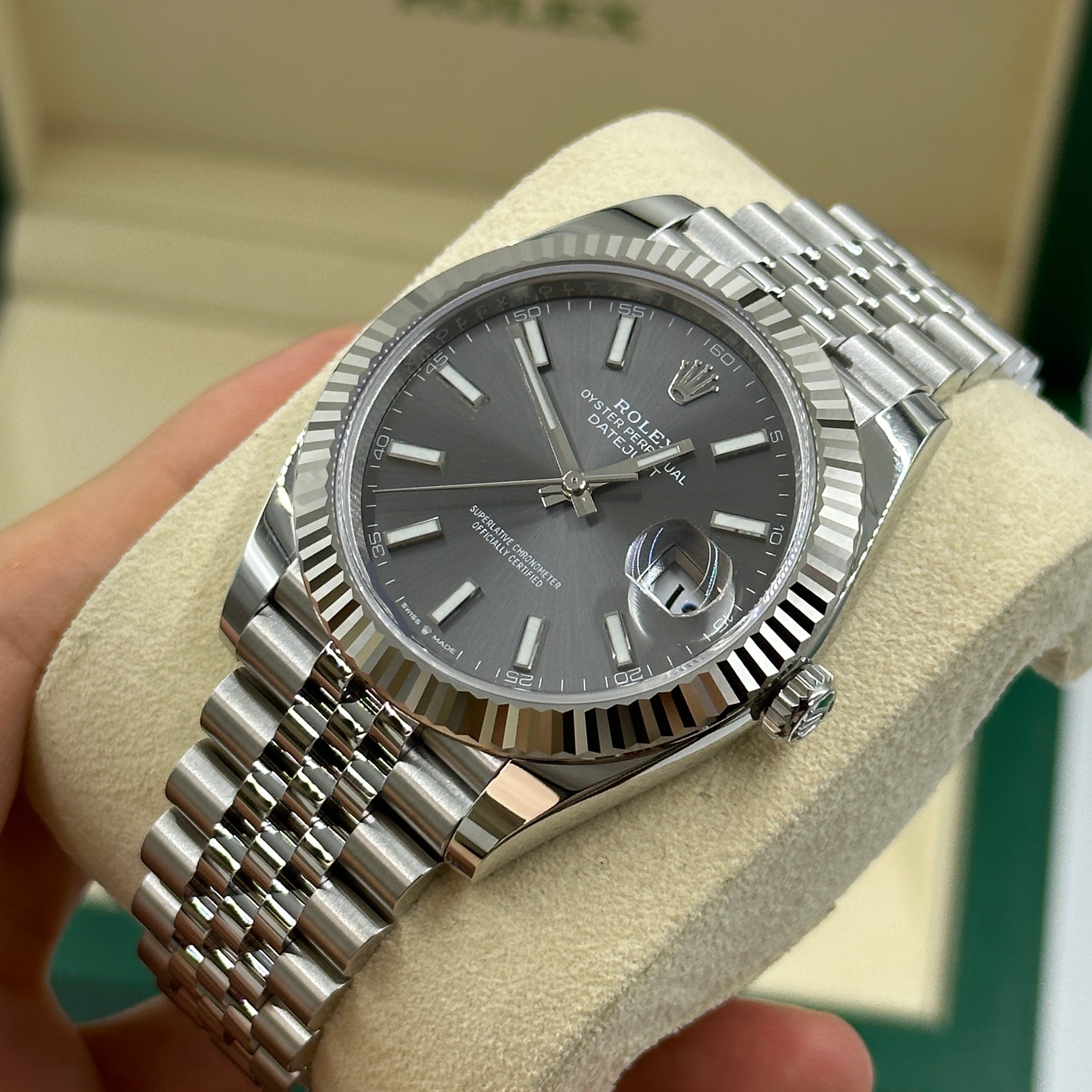 Rolex Datejust 41 126334 Grey Jubilee 2025