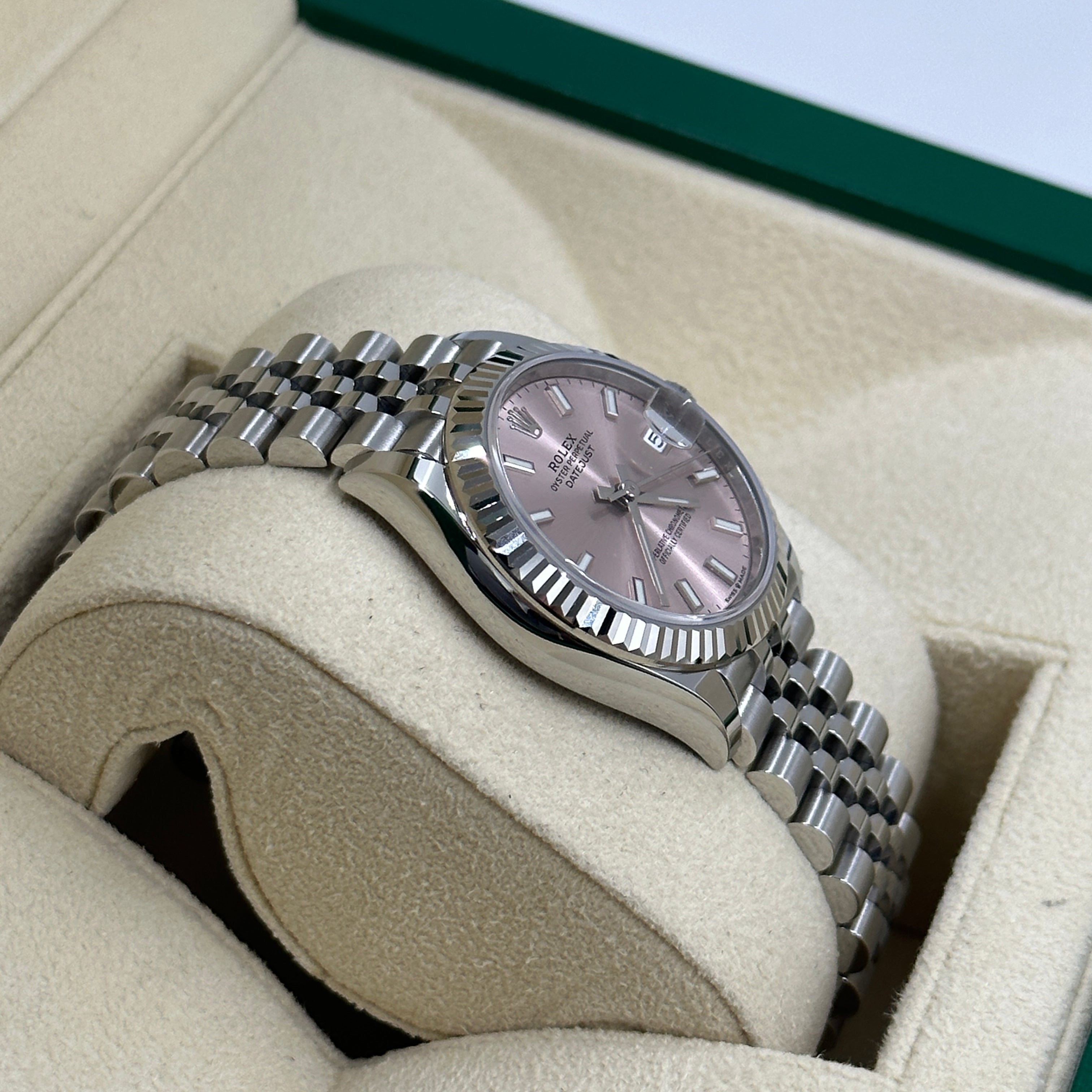 Rolex Datejust 31 278274 PINK INDEX JUB