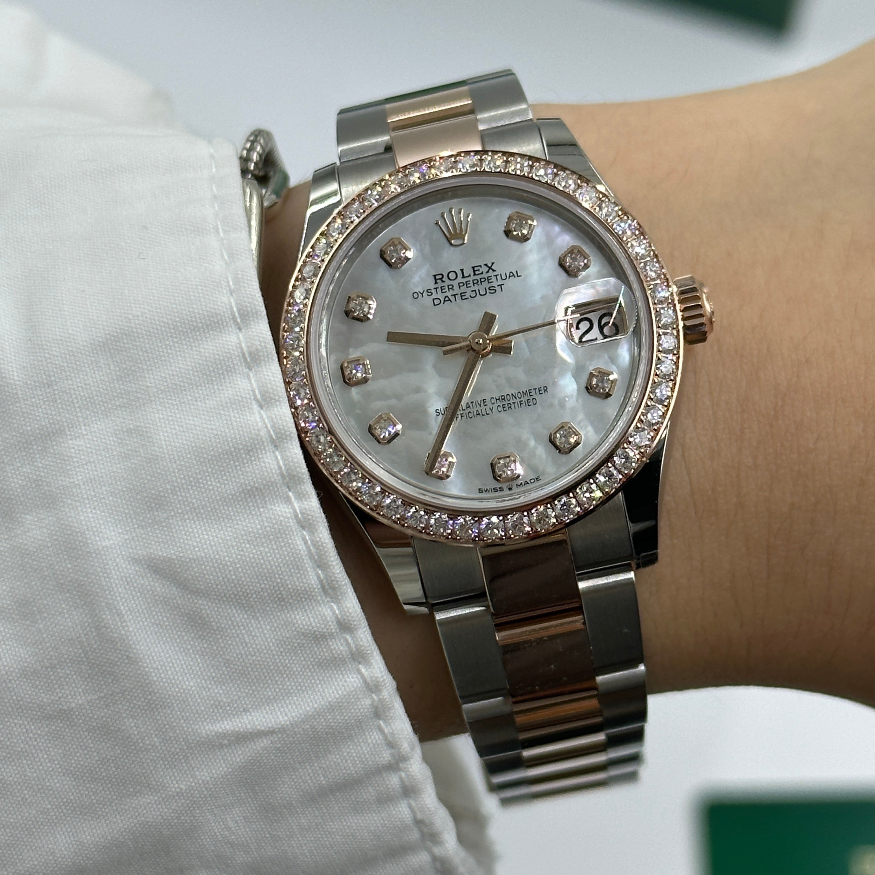 Rolex  Datejust 31 278381RBR NG White Oyster 2025