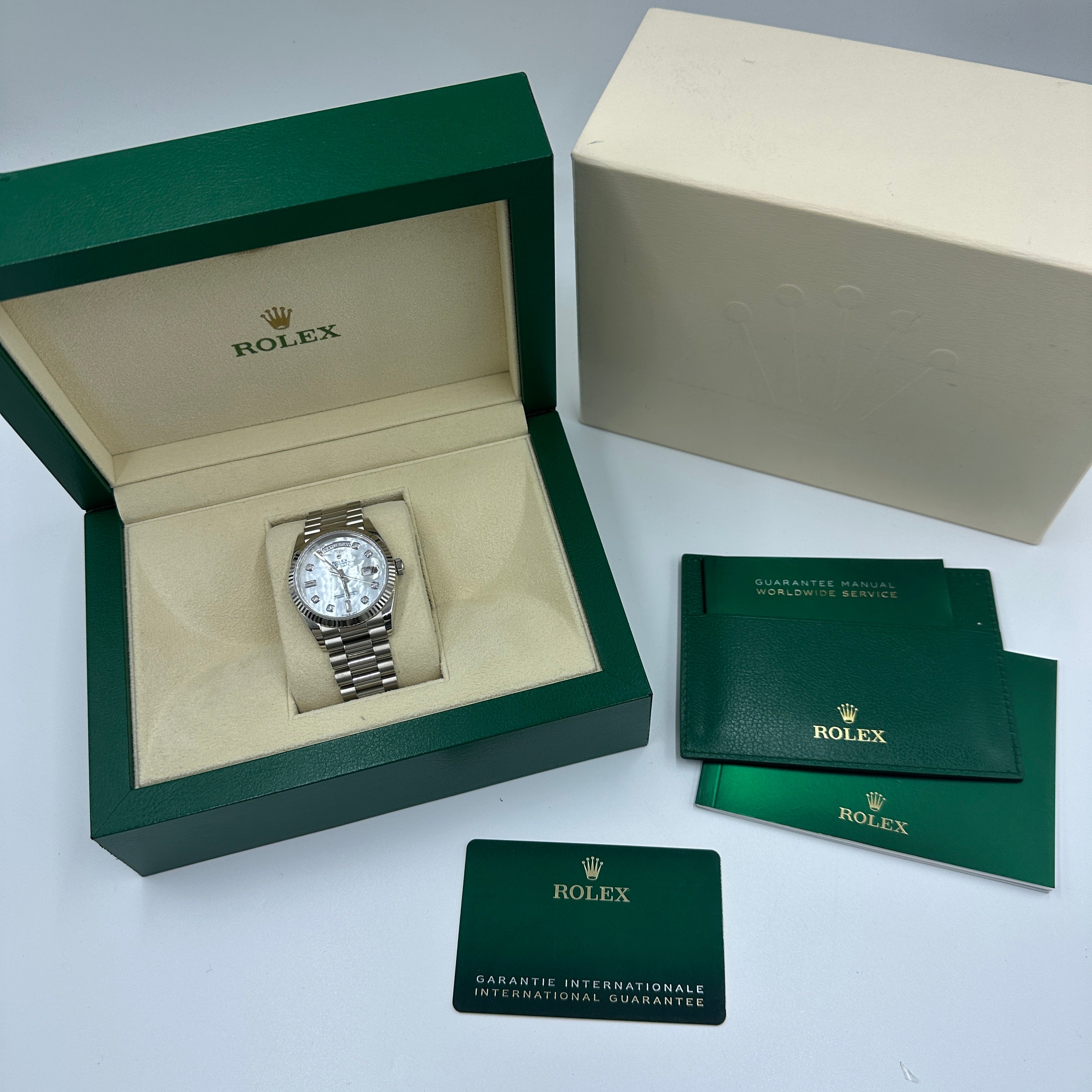 Rolex Day-Date 36 128239NG WHITE