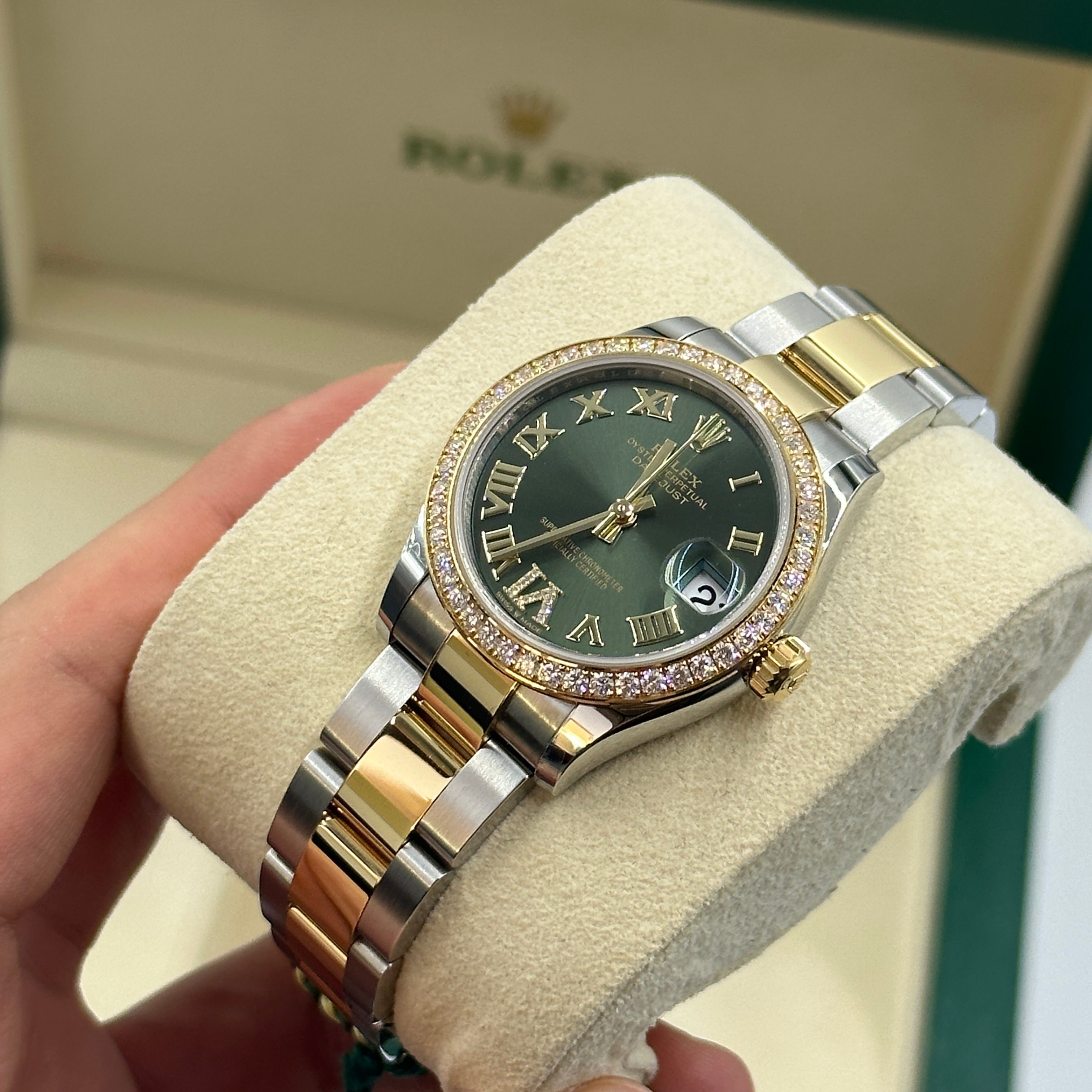 Rolex Datejust 31 278383RBR Grüne VI Oyster 2023