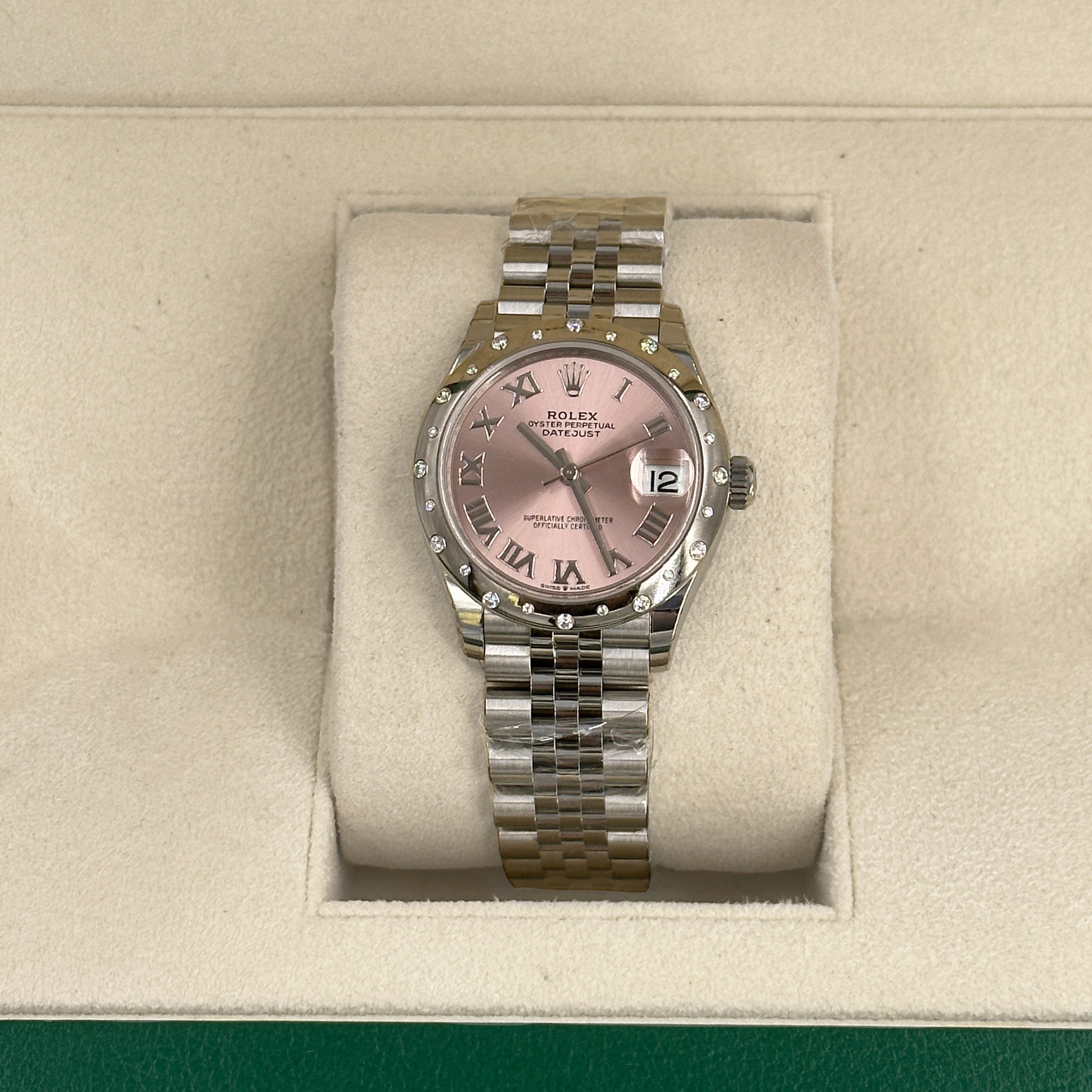 Rolex Datejust 31 278344RBR Pink Roman Jubilee 2024