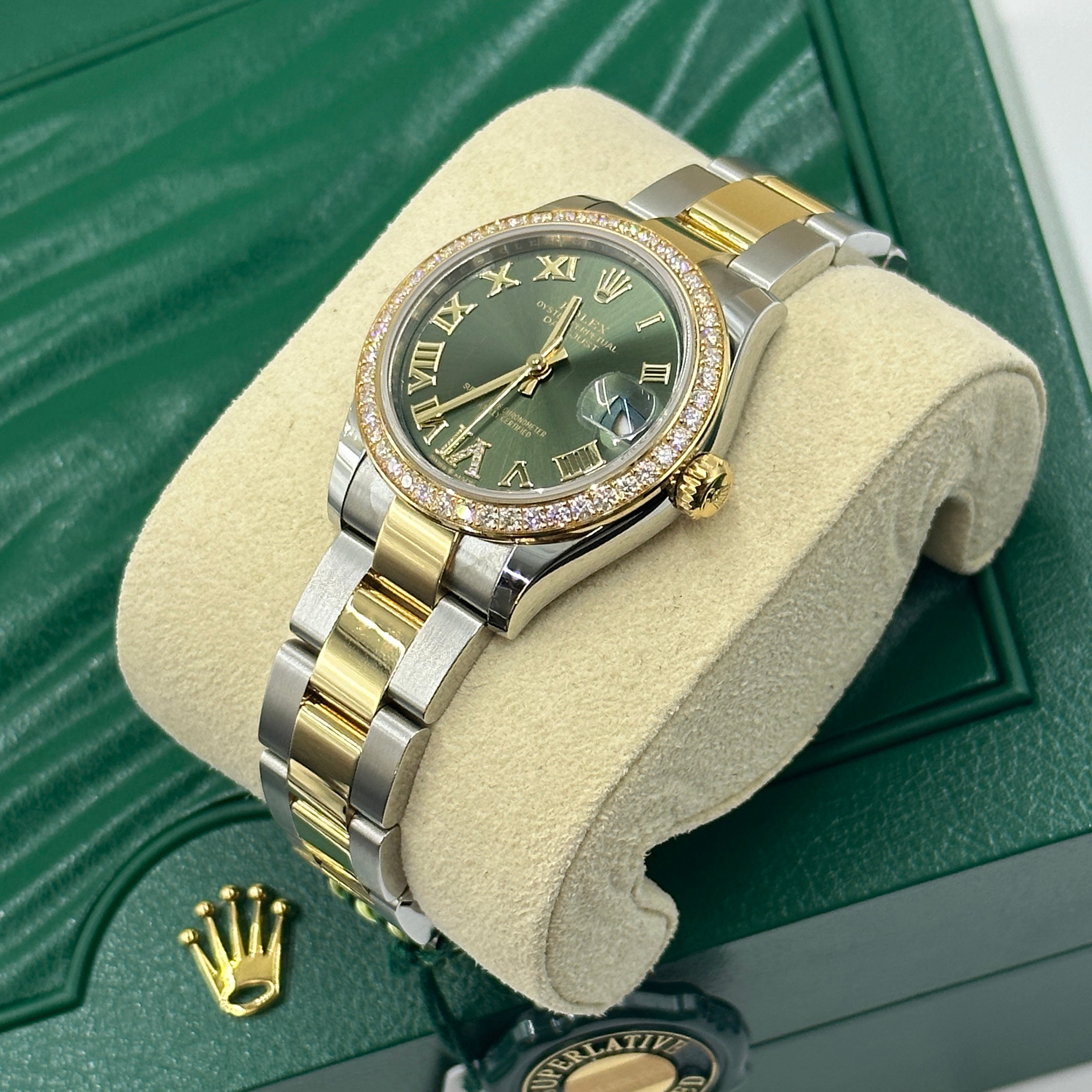 Rolex Datejust 31 278383RBR Grüne VI Oyster 2023