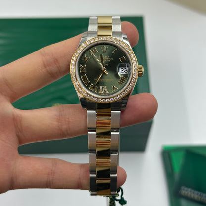 Rolex Datejust 31 278383RBR Grüne VI Oyster 2023