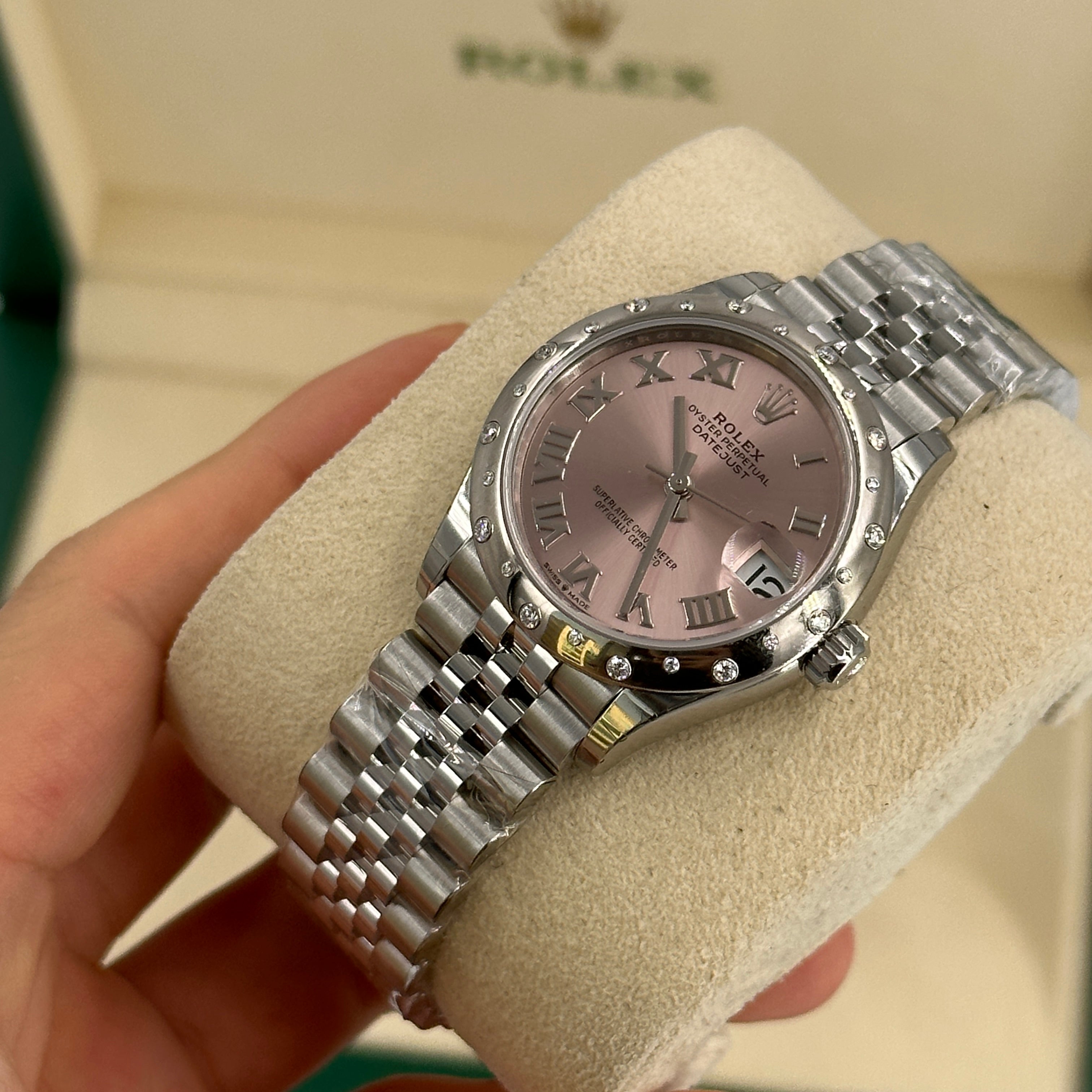 Rolex Datejust 31 278344RBR Pink Roman Jubilee 2024