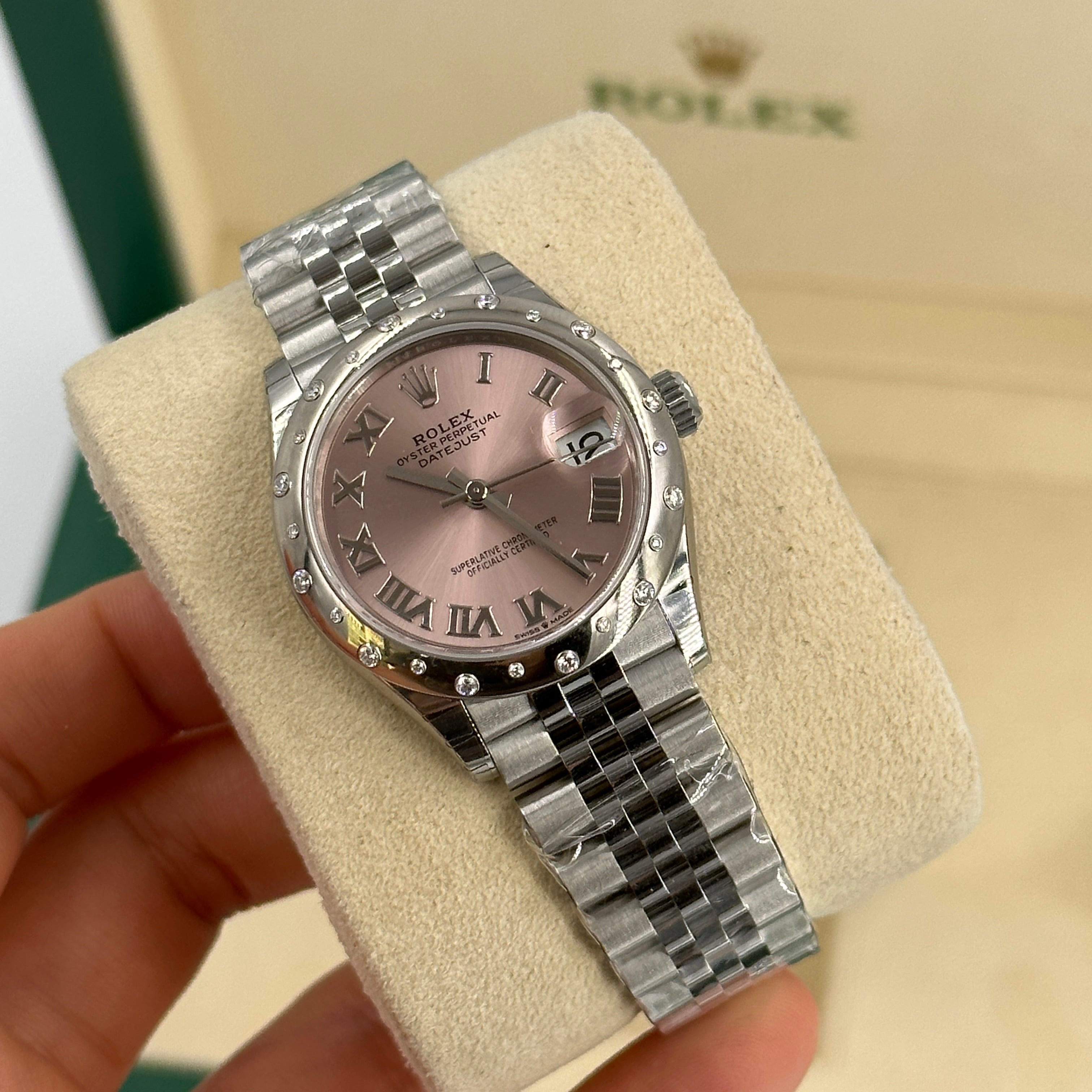 Rolex Datejust 31 278344RBR Pink Roman Jubilee 2024