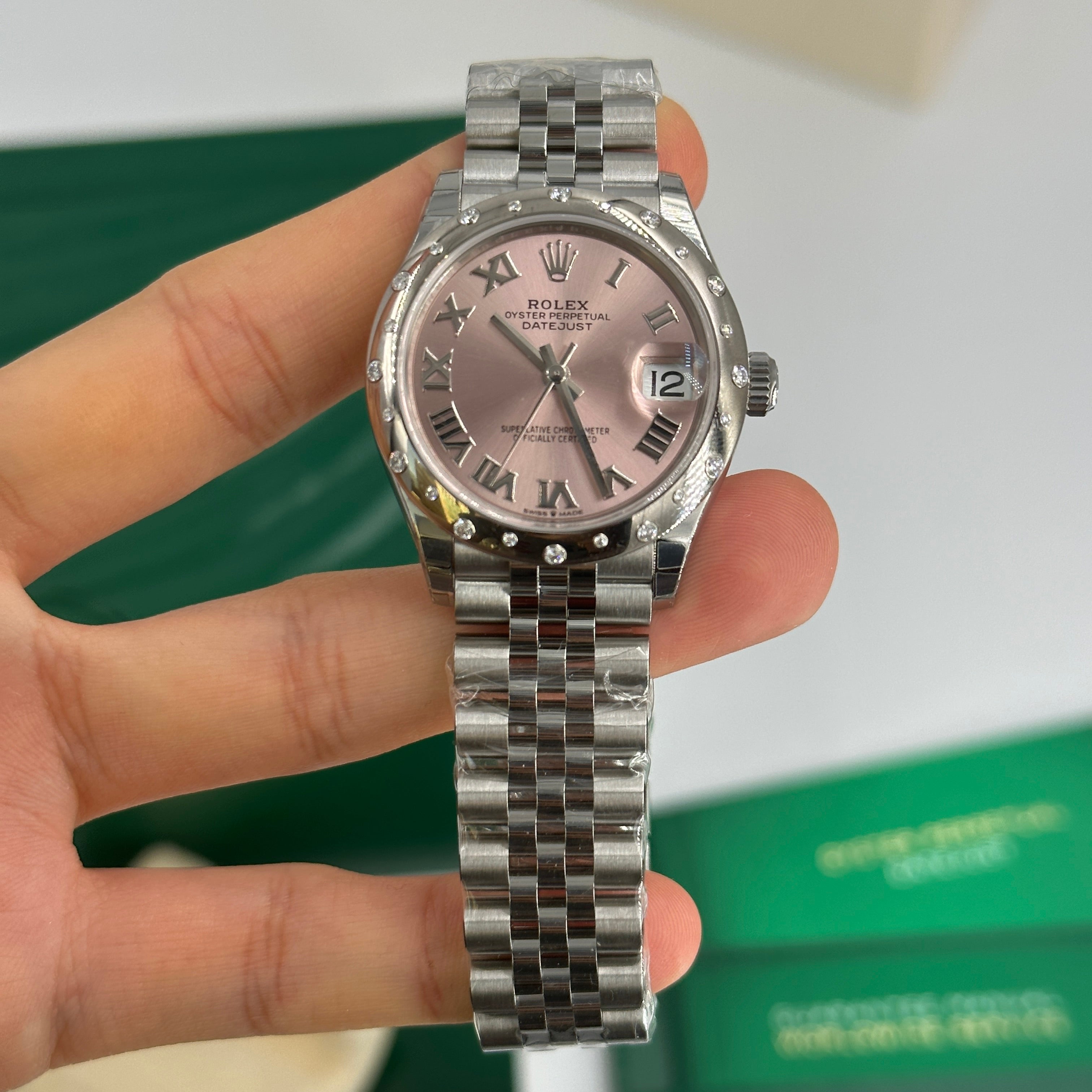 Rolex Datejust 31 278344RBR Pink Roman Jubilee 2024