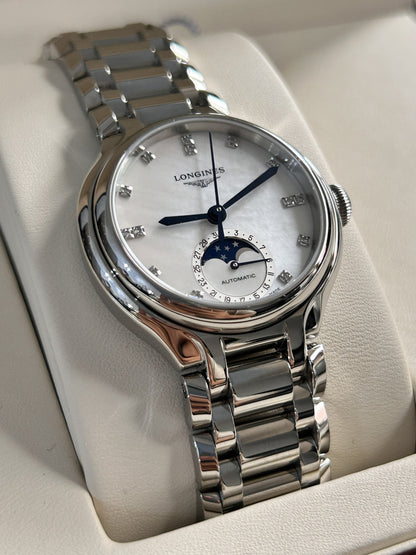 Longines Primlauna 34mm Auto Moonphase L8.126.4.87.6 2026