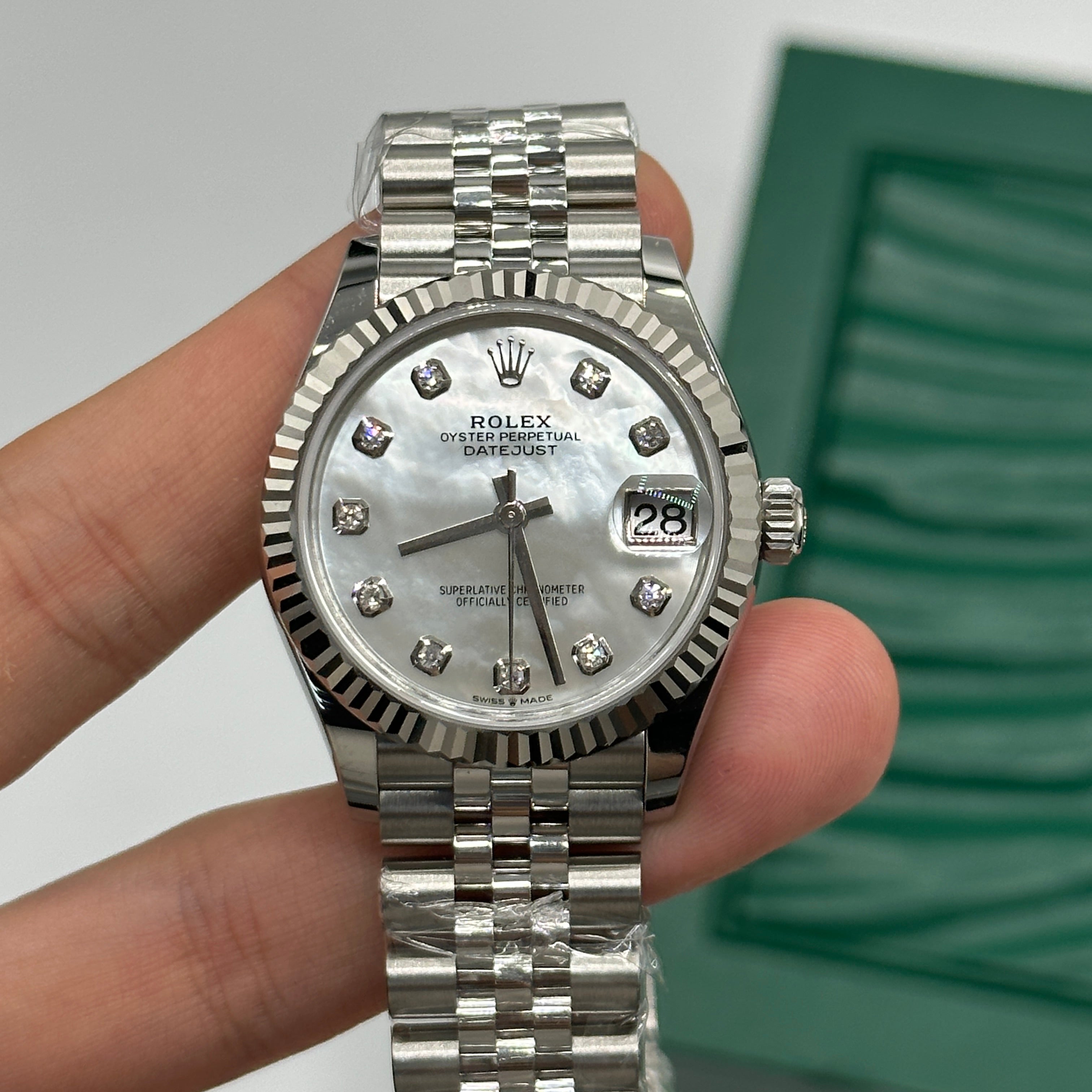 Rolex Datejust 31 278274Ng Weißes Jubiläum 2025