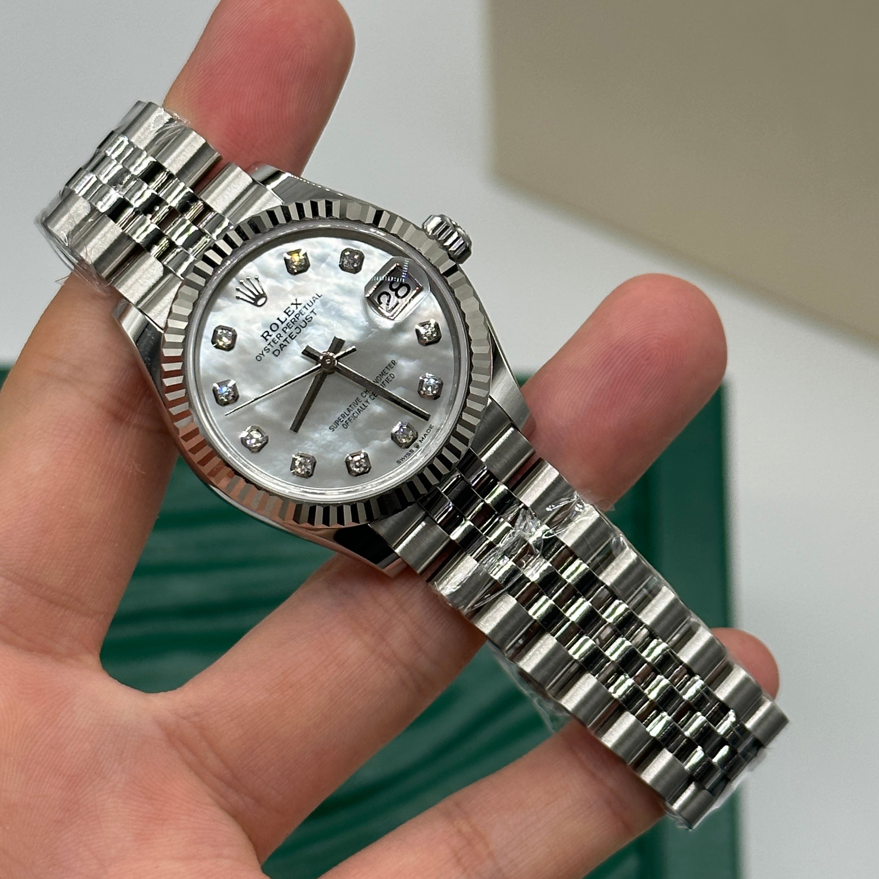 Rolex Datejust 31 278274Ng Weißes Jubiläum 2025