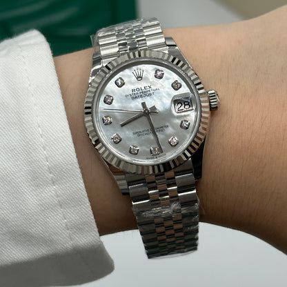 Rolex Datejust 31 278274Ng Weißes Jubiläum 2025