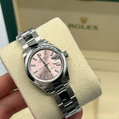 Rolex Lady-Datejust 279160 Pink Index Oyster 2025