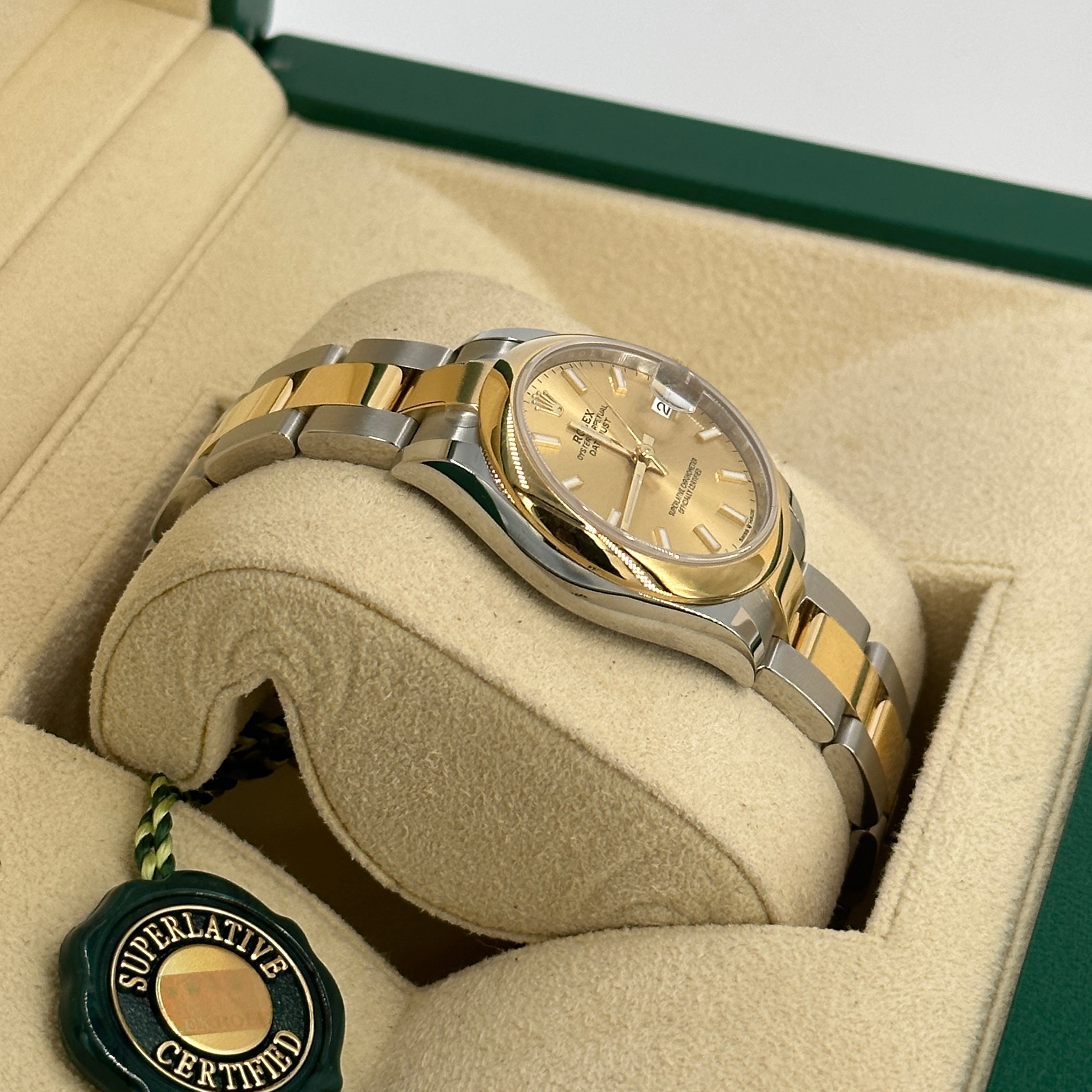 Rolex Datejust 31 278243 Champ Index Oyster 2025