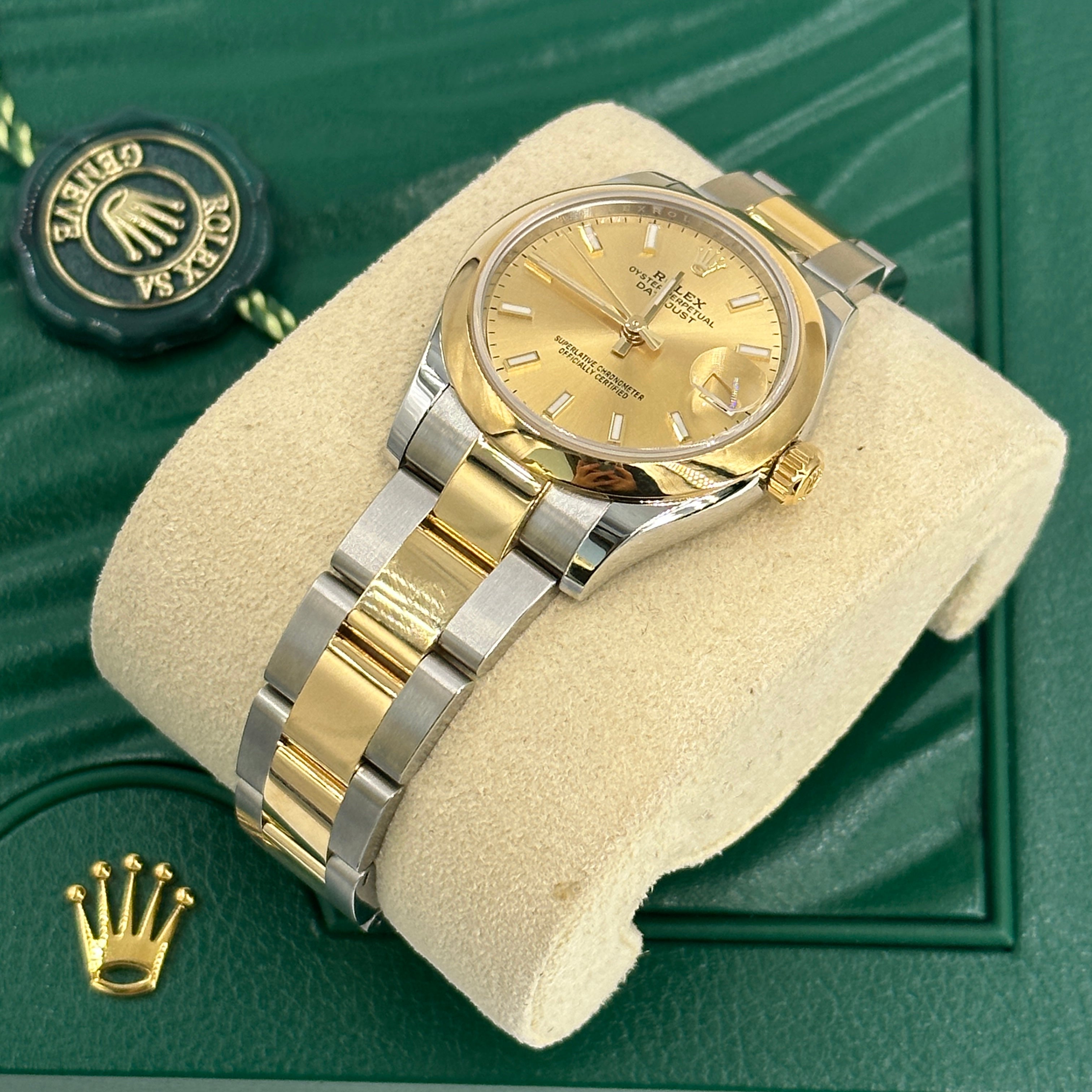Rolex Datejust 31 278243 Champ Index Oyster 2025