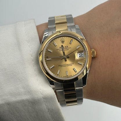 Rolex Datejust 31 278243 Champ Index Oyster 2025