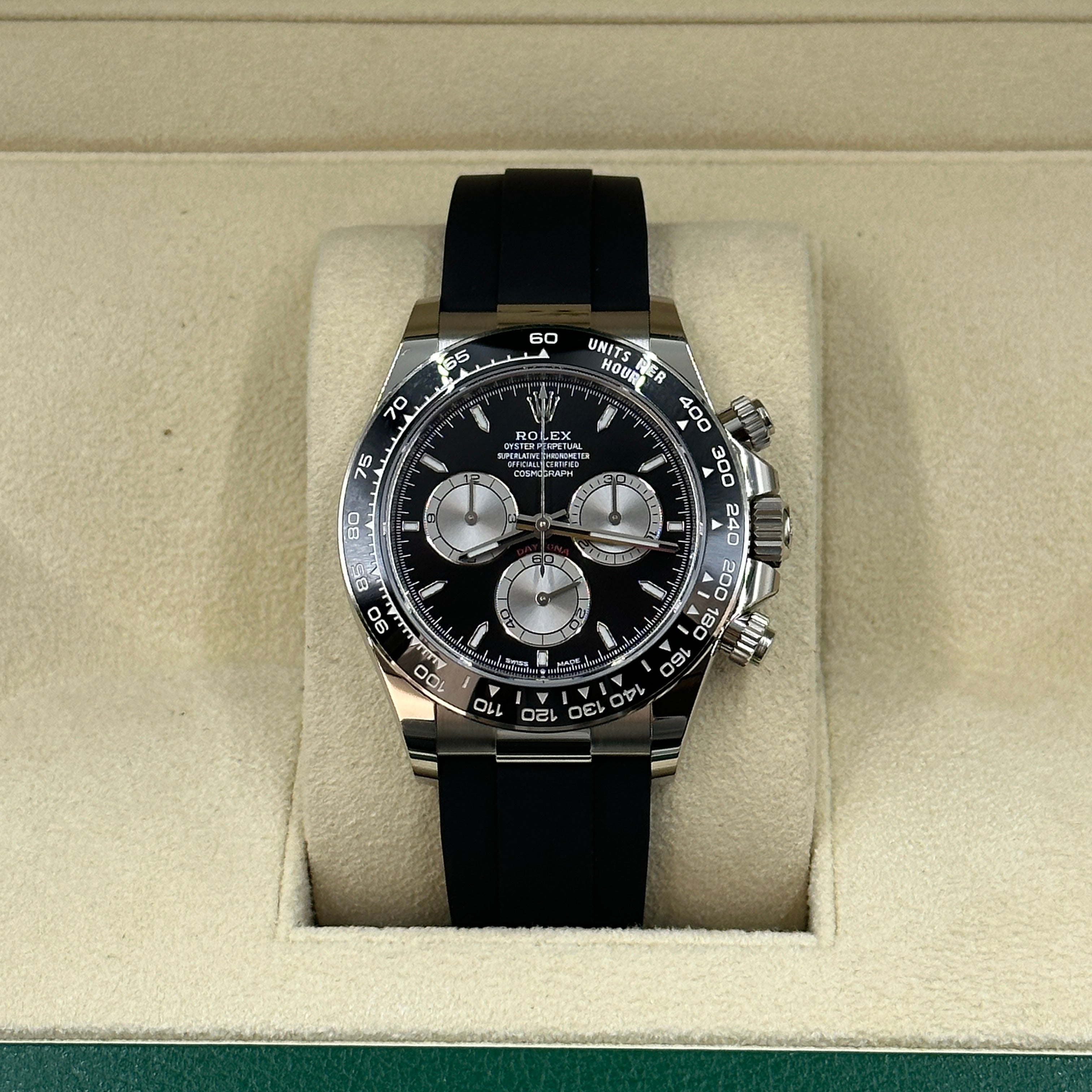 Rolex Cosmograph Daytona 126519 Hellschwarz und Stahl