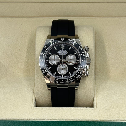 Rolex Cosmograph Daytona 126519 Hellschwarz und Stahl