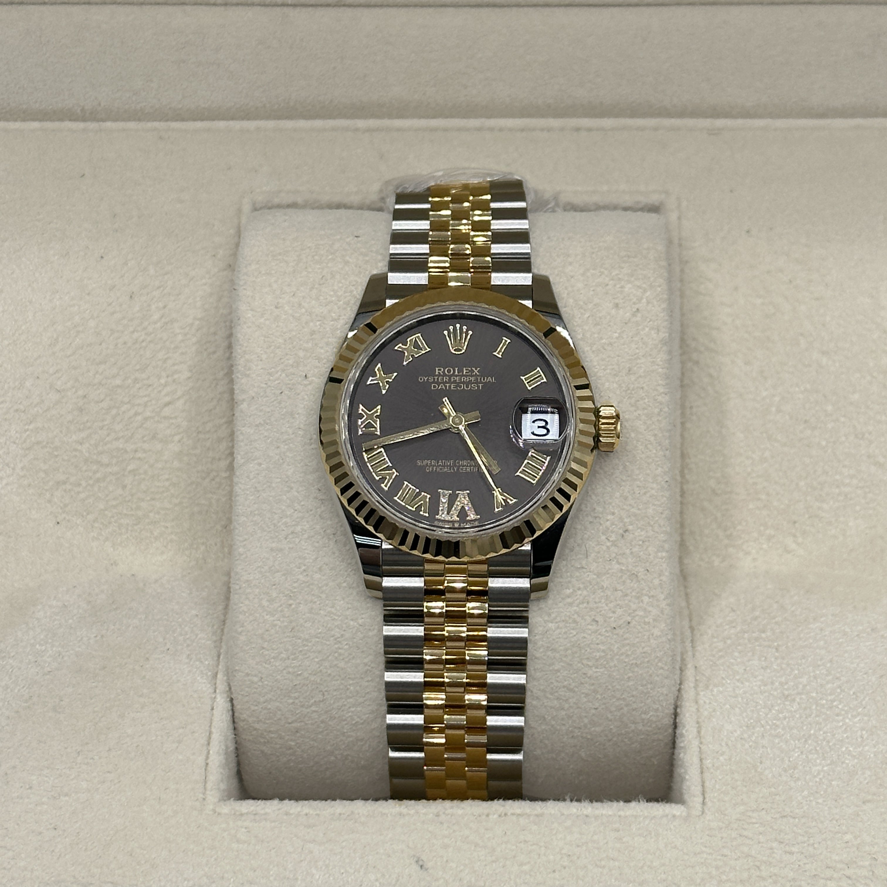 Rolex Datejust 31 278273 Grau VI Jubiläum 2025