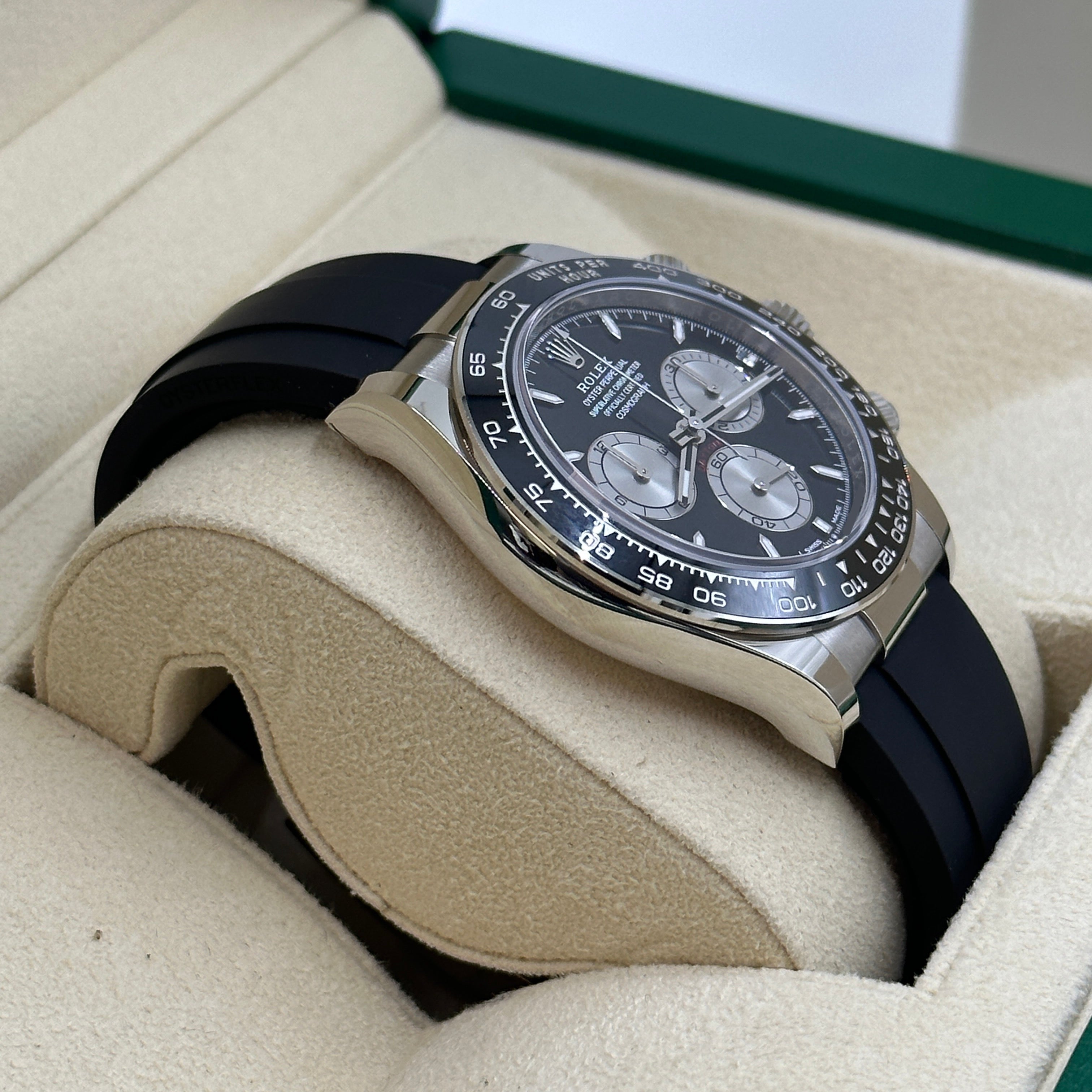 Rolex Cosmograph Daytona 126519 Hellschwarz und Stahl