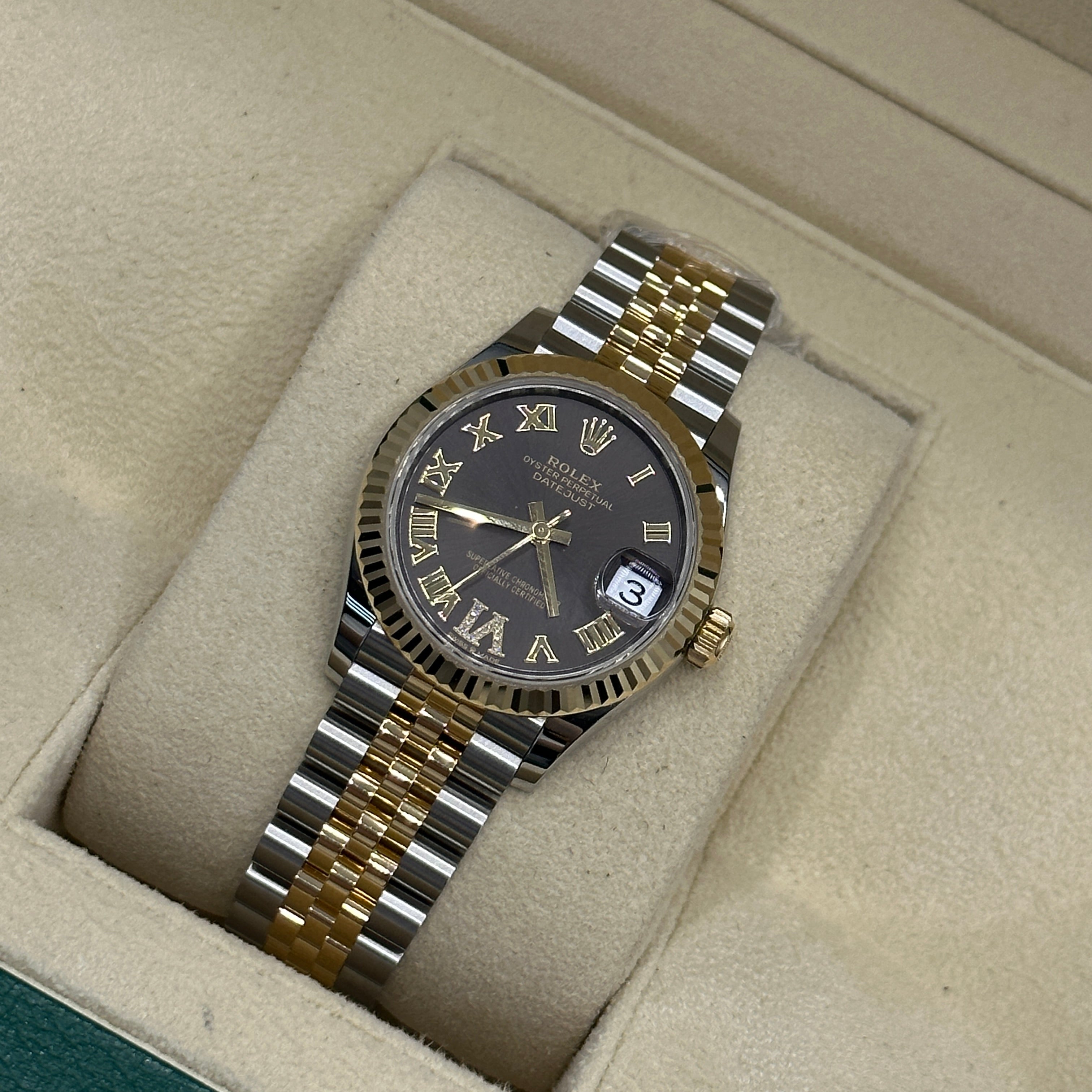 Rolex Datejust 31 278273 Grau VI Jubiläum 2025