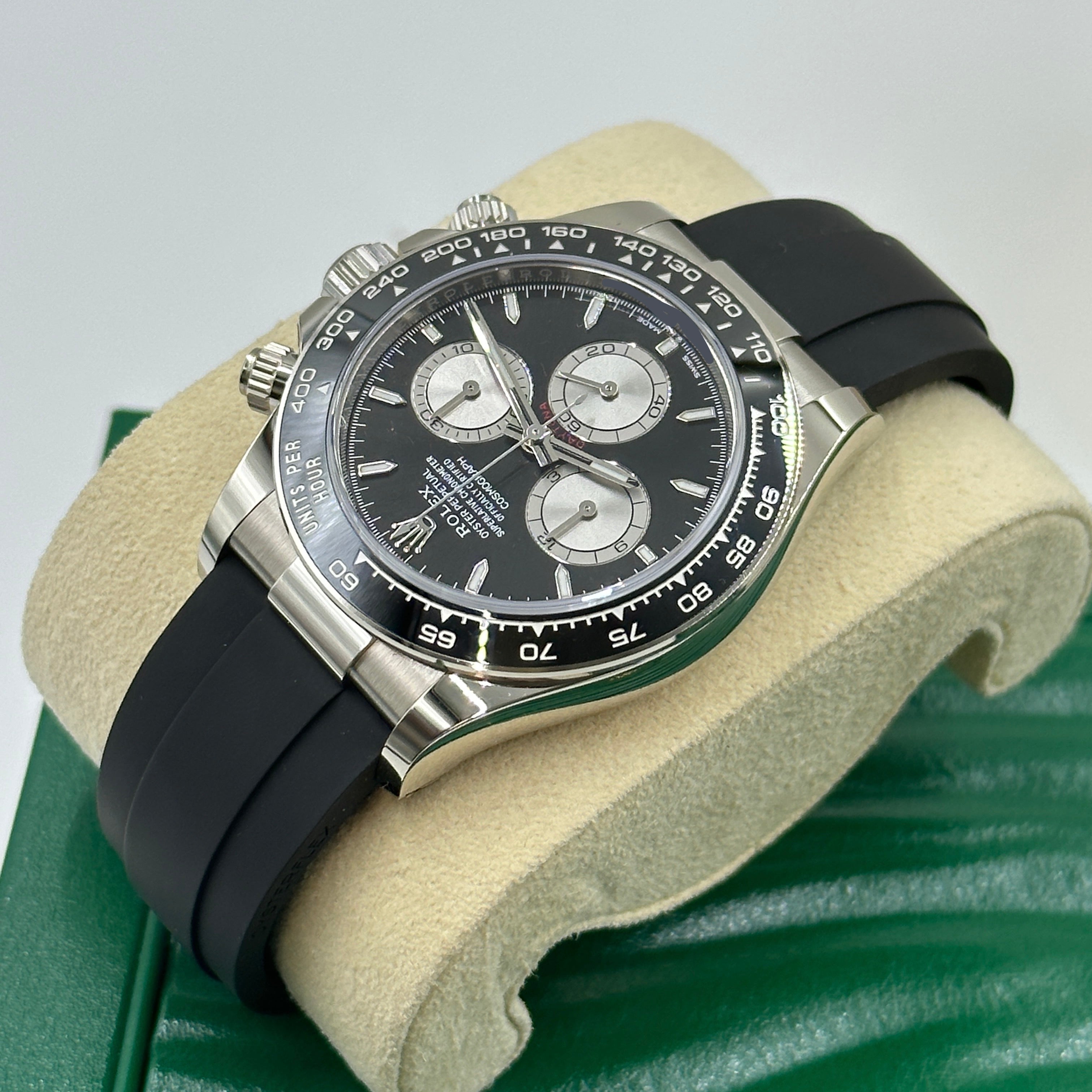 Rolex Cosmograph Daytona 126519 Hellschwarz und Stahl