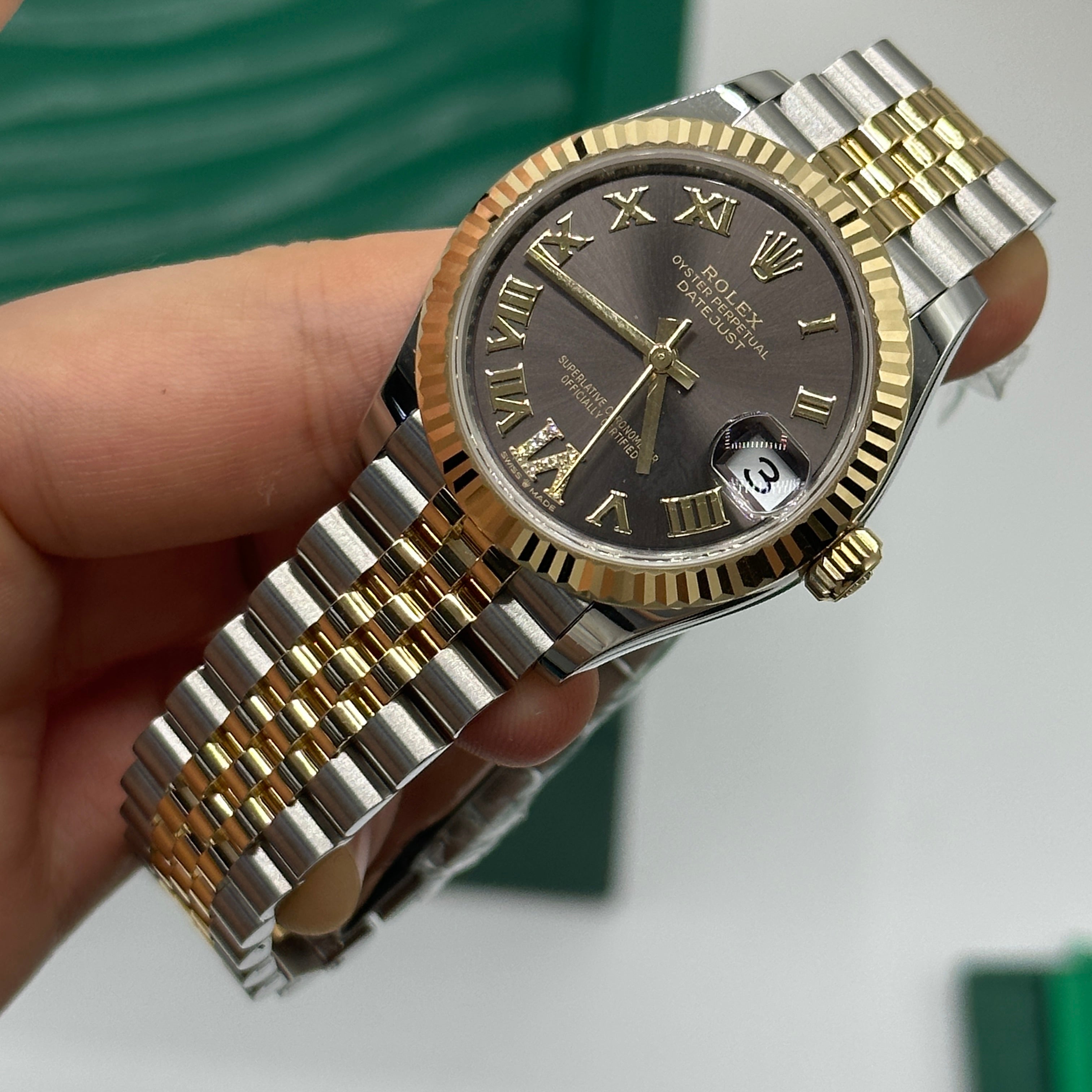 Rolex Datejust 31 278273 Grau VI Jubiläum 2025
