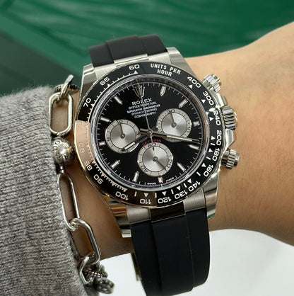 Rolex Cosmograph Daytona 126519 Hellschwarz und Stahl