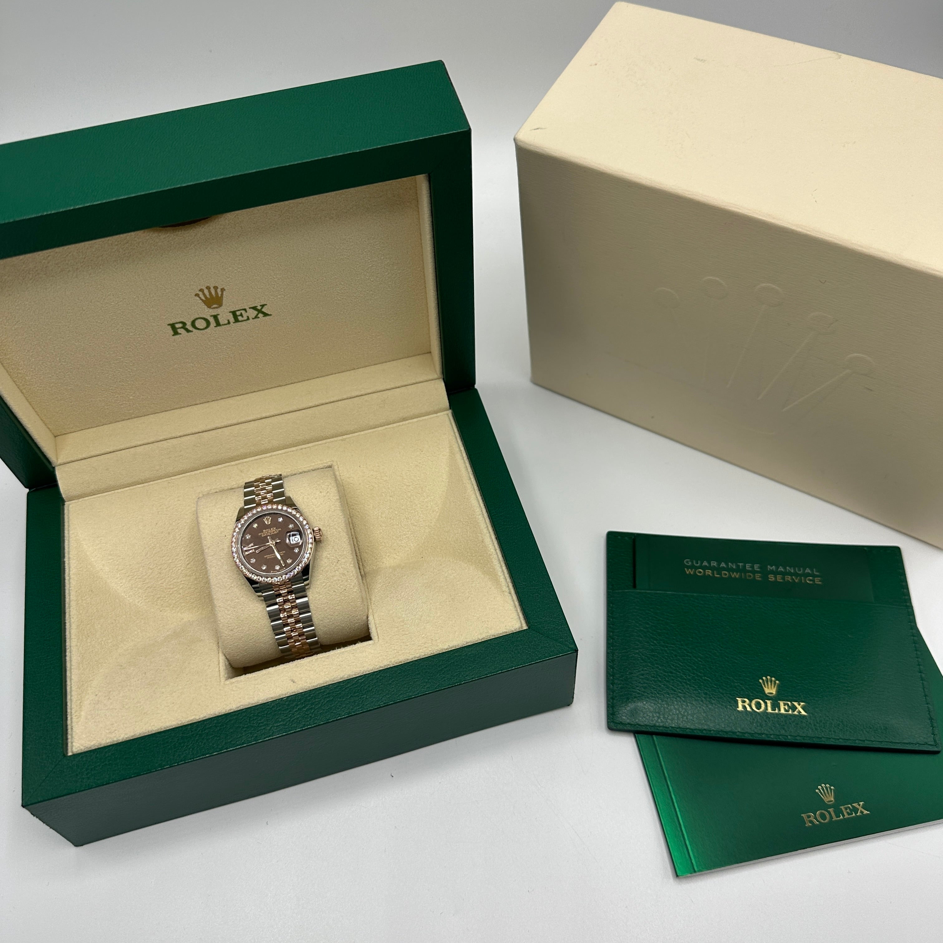 Rolex Lady-Datejust 279381RBR choc star diamonds oys