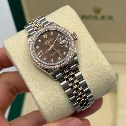 Rolex Lady-Datejust m279381RBR-0003 IX Chocolate G Star Diamond jubilee 2025