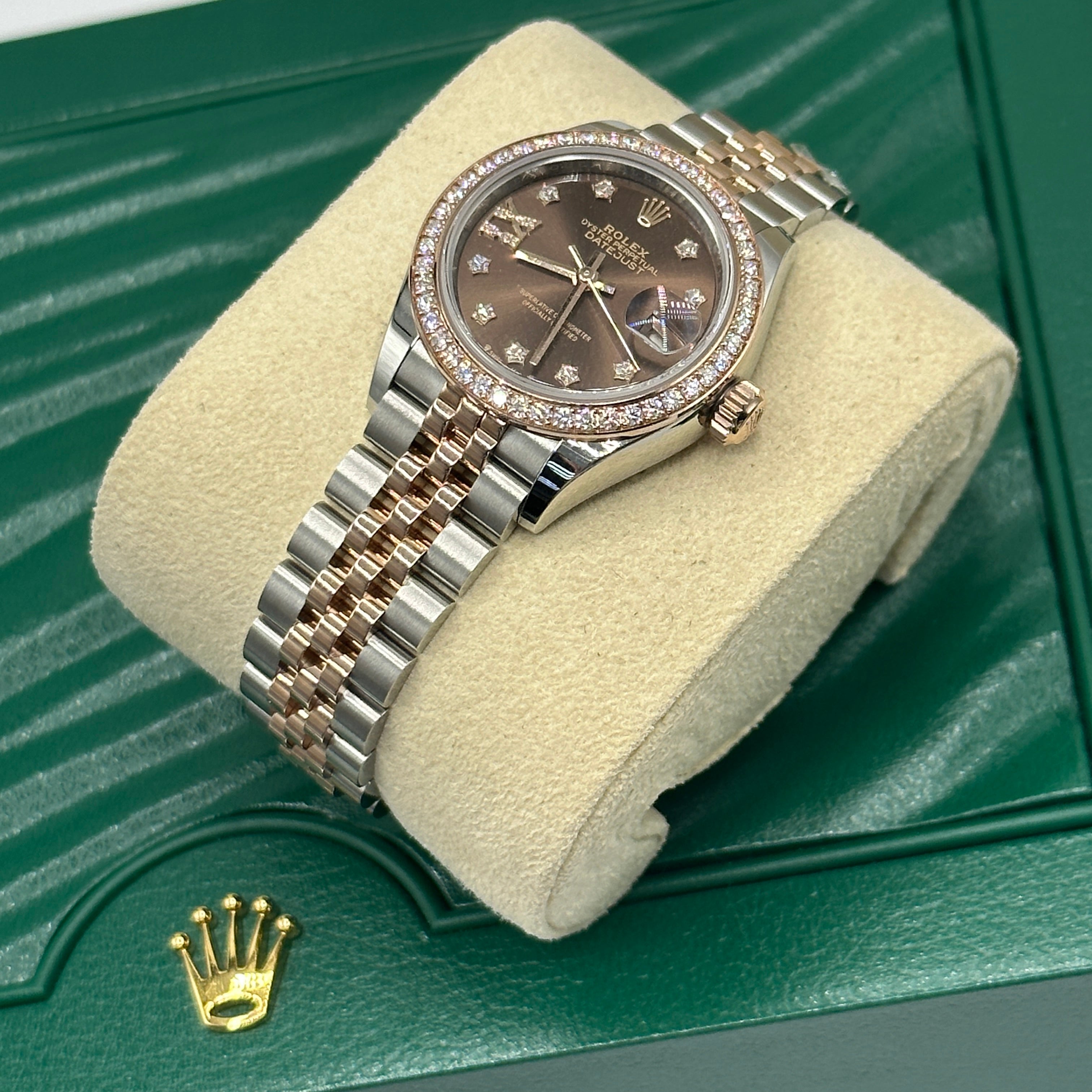 Rolex Lady-Datejust m279381RBR-0003 IX Chocolate G Star Diamond jubilee 2025