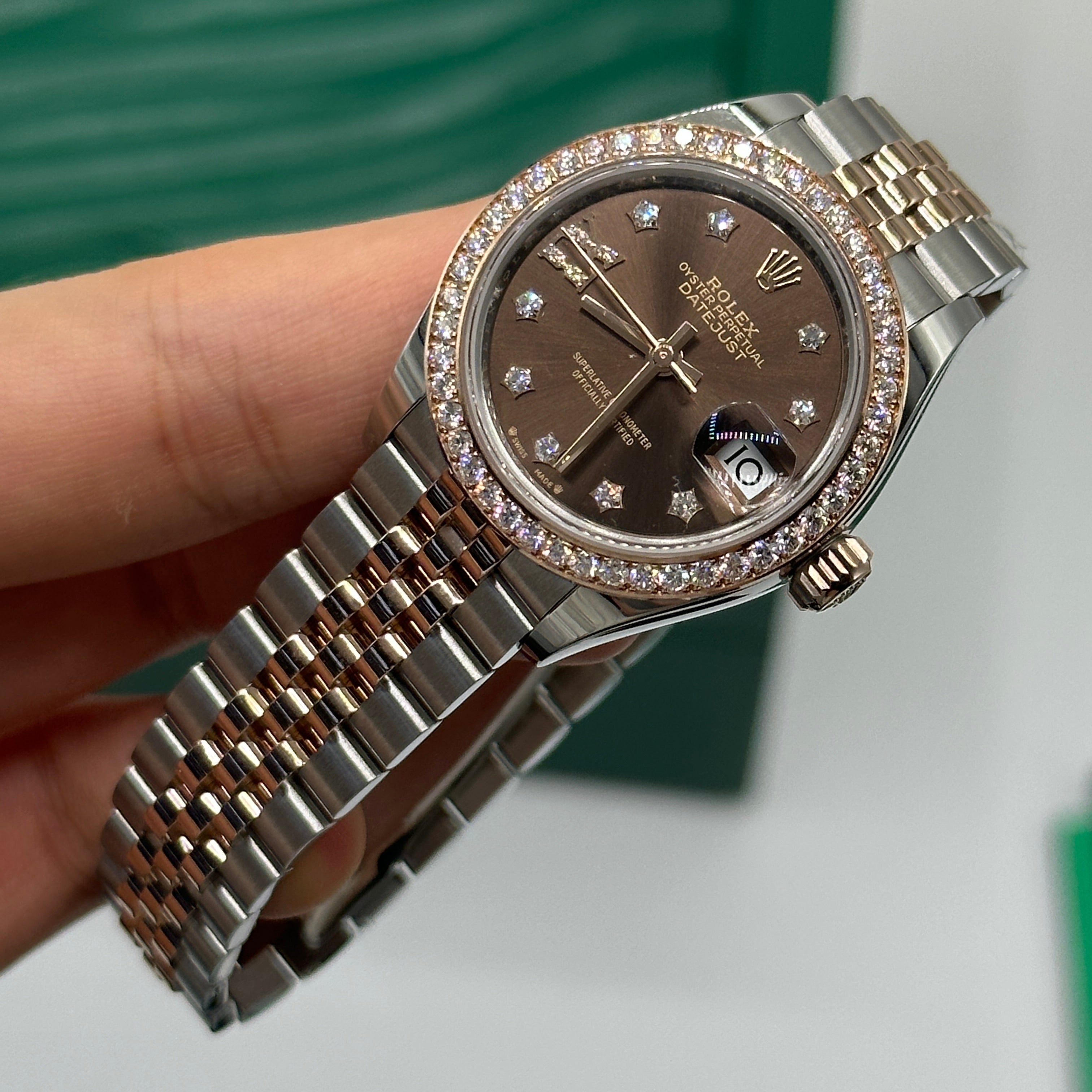 Rolex Lady-Datejust m279381RBR-0003 IX Chocolate G Star Diamond jubilee 2025