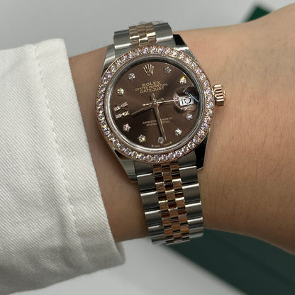 Rolex Lady-Datejust m279381RBR-0003 IX Chocolate G Star Diamond jubilee 2025