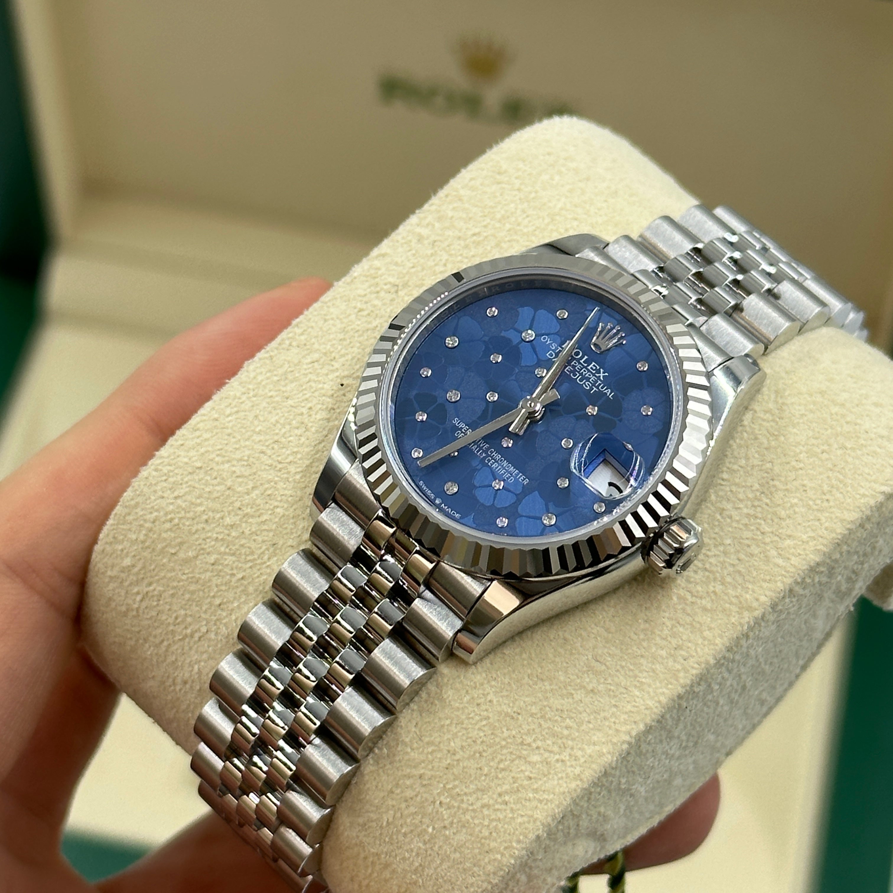 Rolex Datejust 31 278274 Blaues Blumenjubiläum 2025