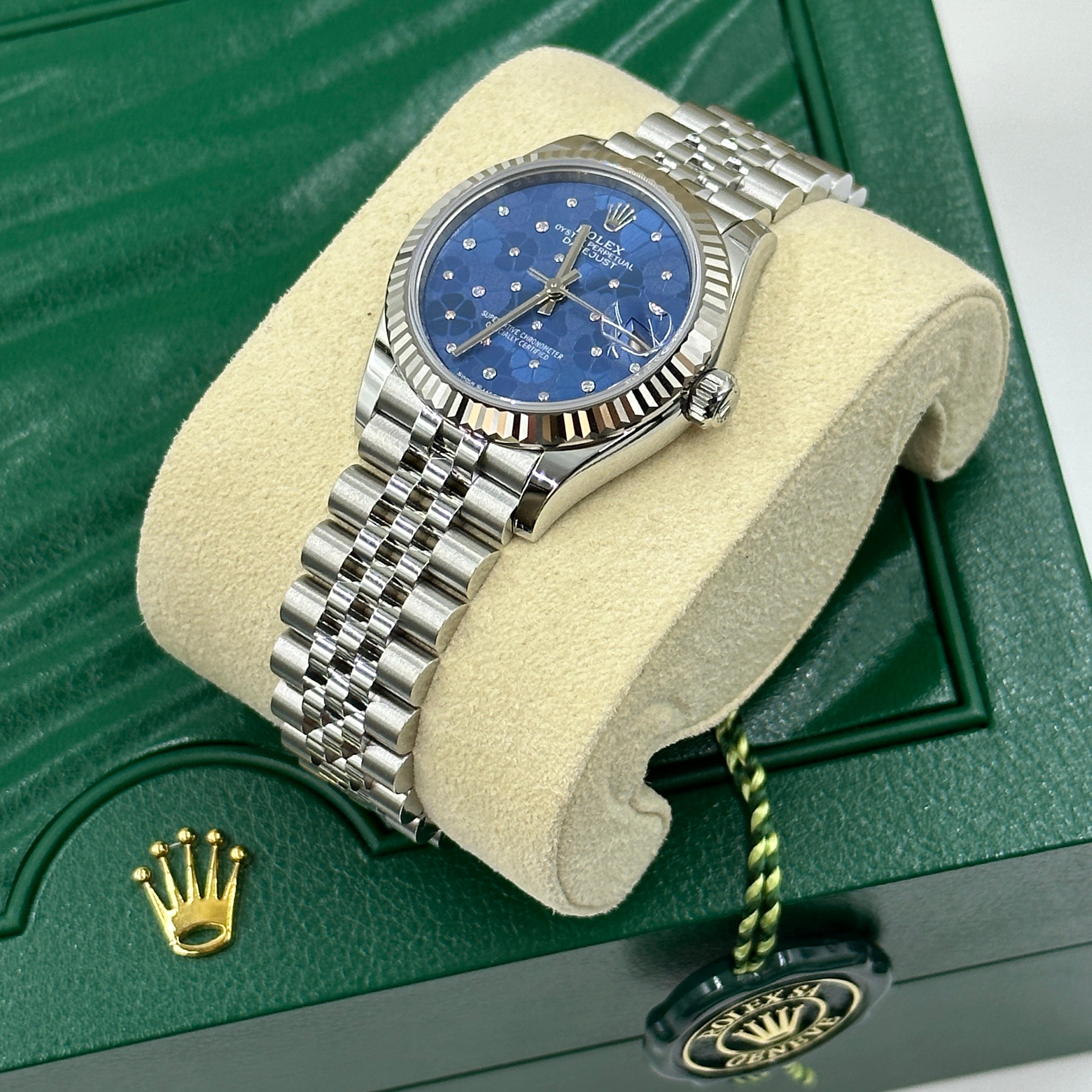 Rolex Datejust 31 278274 Blaues Blumenjubiläum 2025