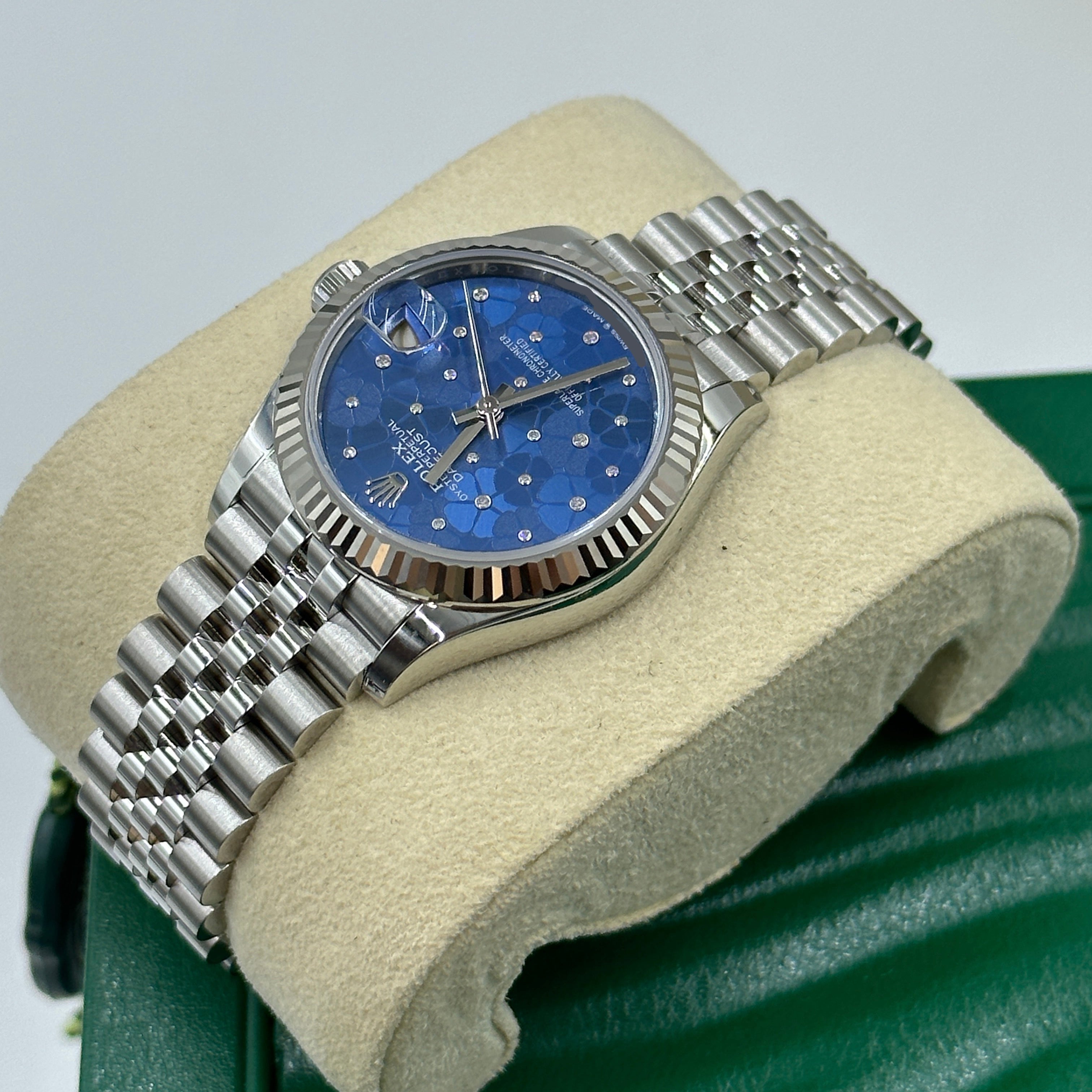 Rolex Datejust 31 278274 Blaues Blumenjubiläum 2025