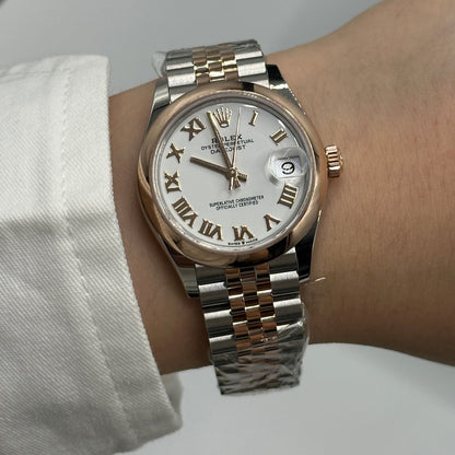 Rolex Datejust 31 278241 White Roman Jubilee 2025