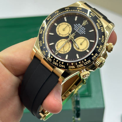 Rolex Cosmograph Daytona 126518 Intensives Schwarz und Champagner