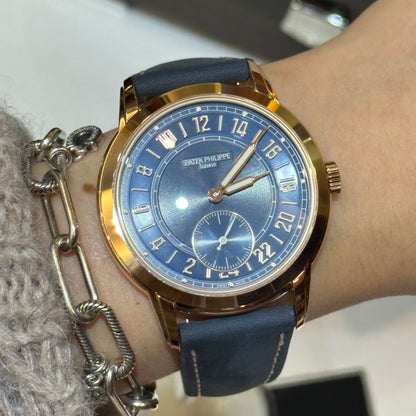 Patek Philippe Complications Travel Time 24H 5224R‑001 Roségold 42 mm
