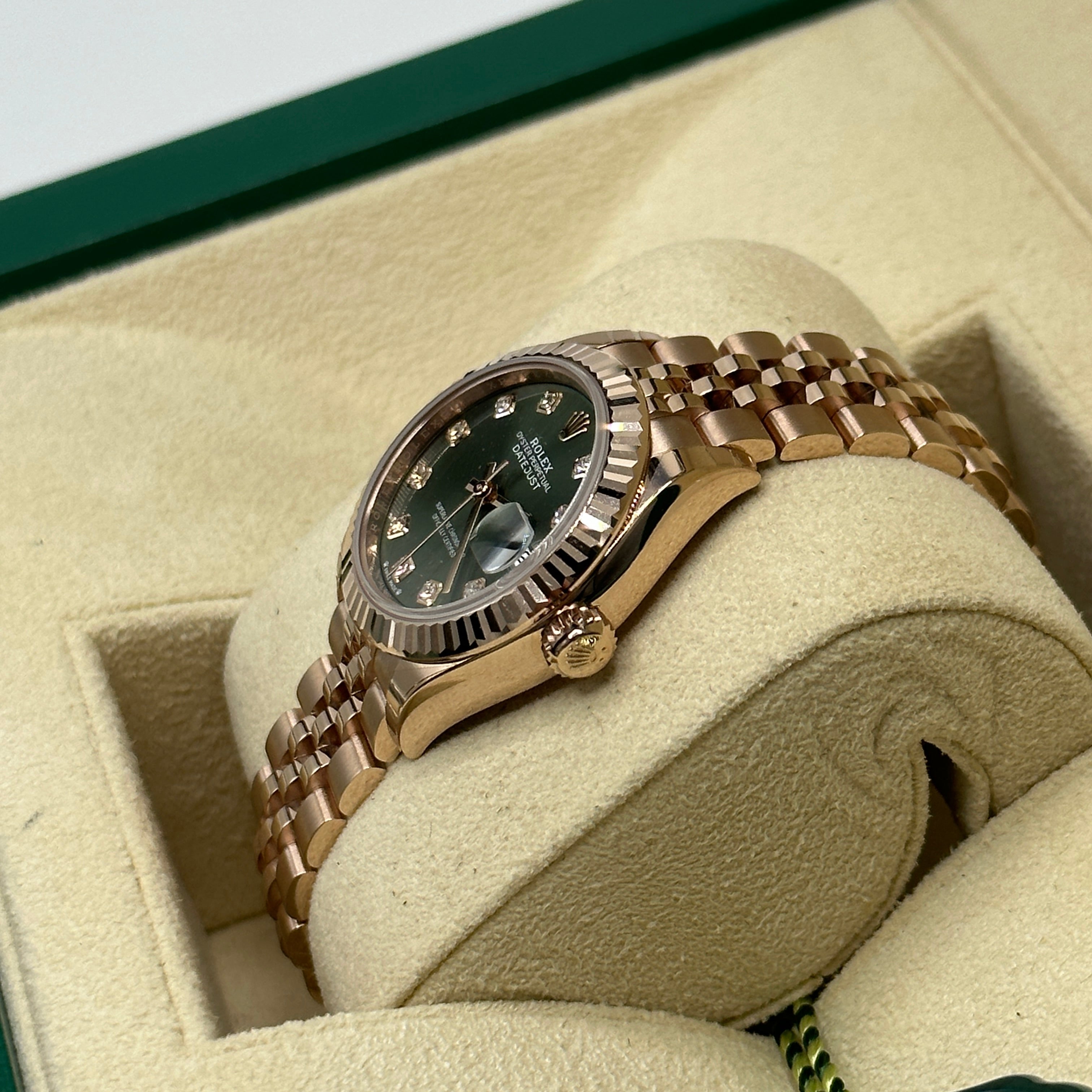 Rolex Lady-Datejust 279175G Grünes Jubiläum 2024