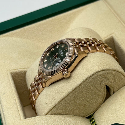 Rolex Lady-Datejust 279175G Grünes Jubiläum 2024