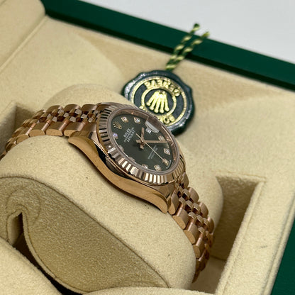 Rolex Lady-Datejust 279175G Grünes Jubiläum 2024