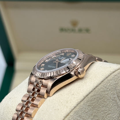 Rolex Lady-Datejust 279175G Grünes Jubiläum 2024