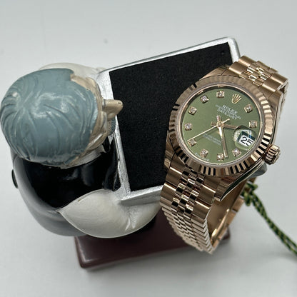 Rolex Lady-Datejust 279175G Grünes Jubiläum 2024