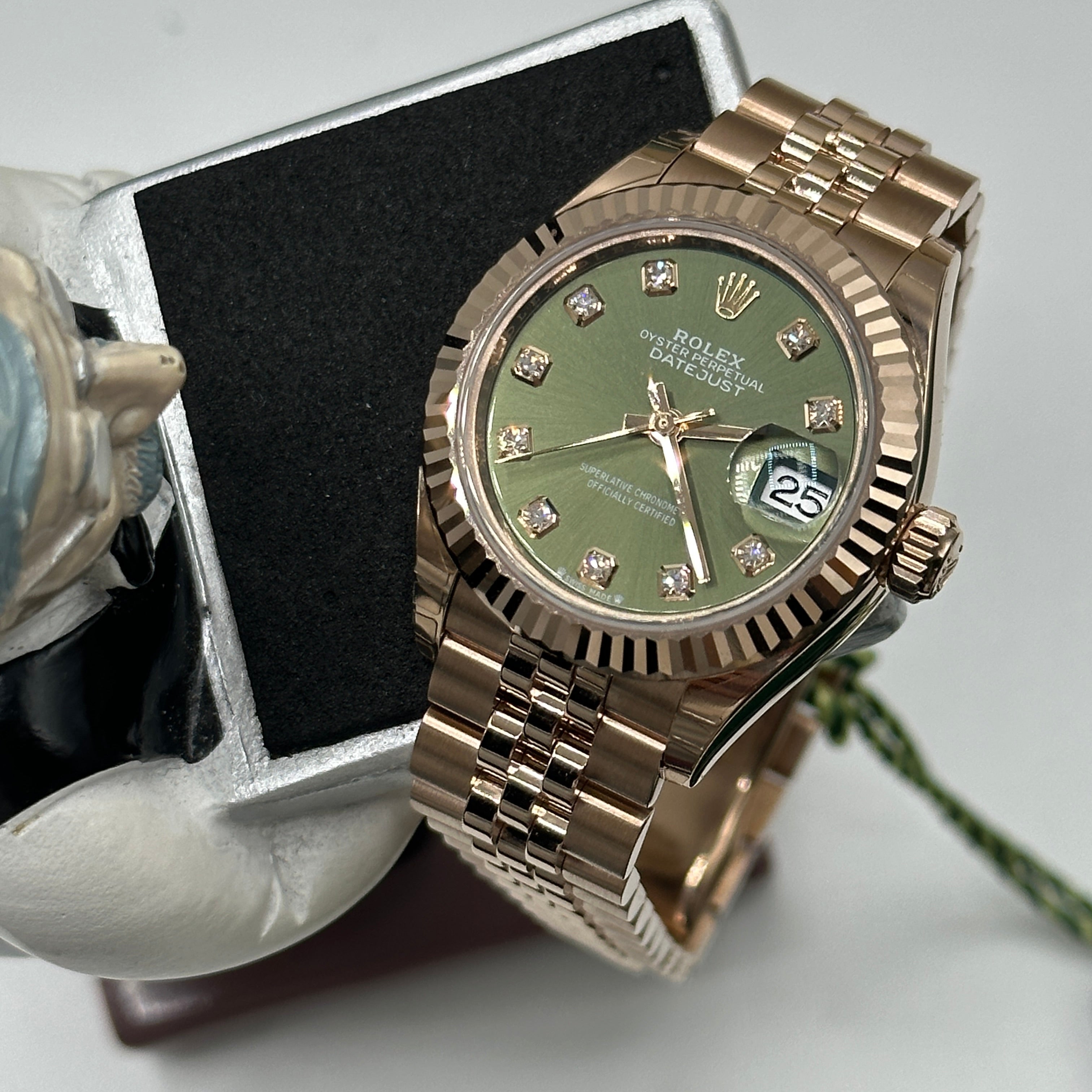Rolex Lady-Datejust 279175G Grünes Jubiläum 2024