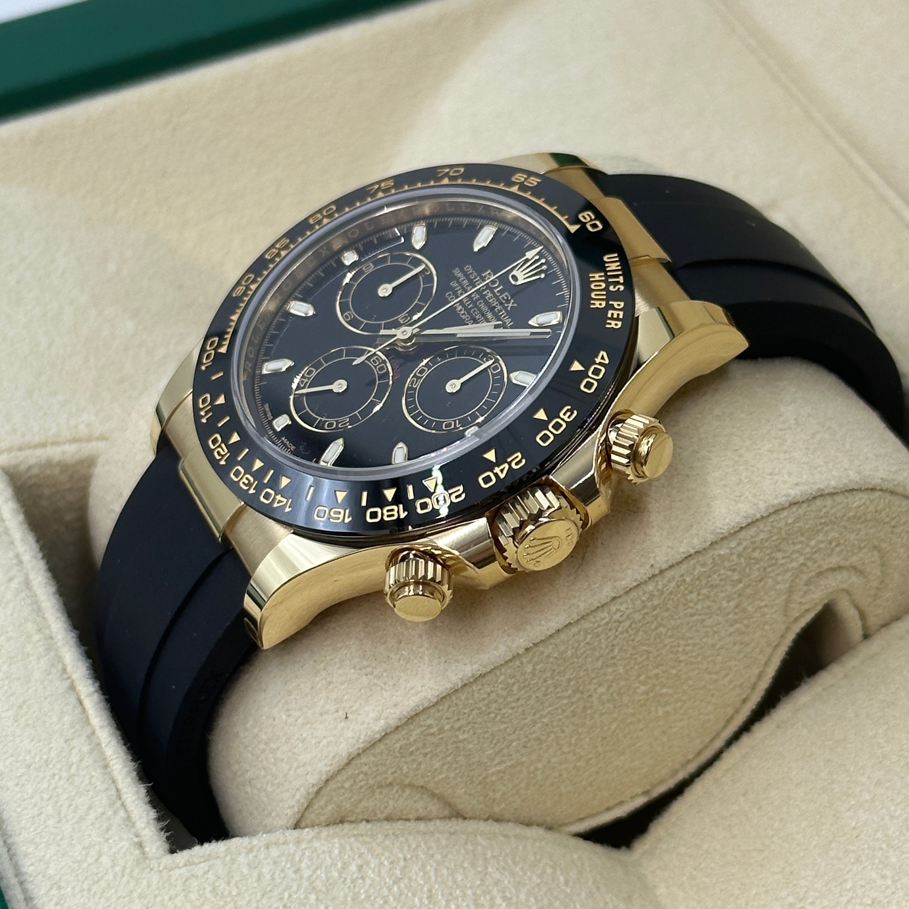 Rolex Cosmograph Daytona 116518LN Schwarz 2019
