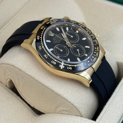 Rolex Cosmograph Daytona 116518LN Schwarz 2019