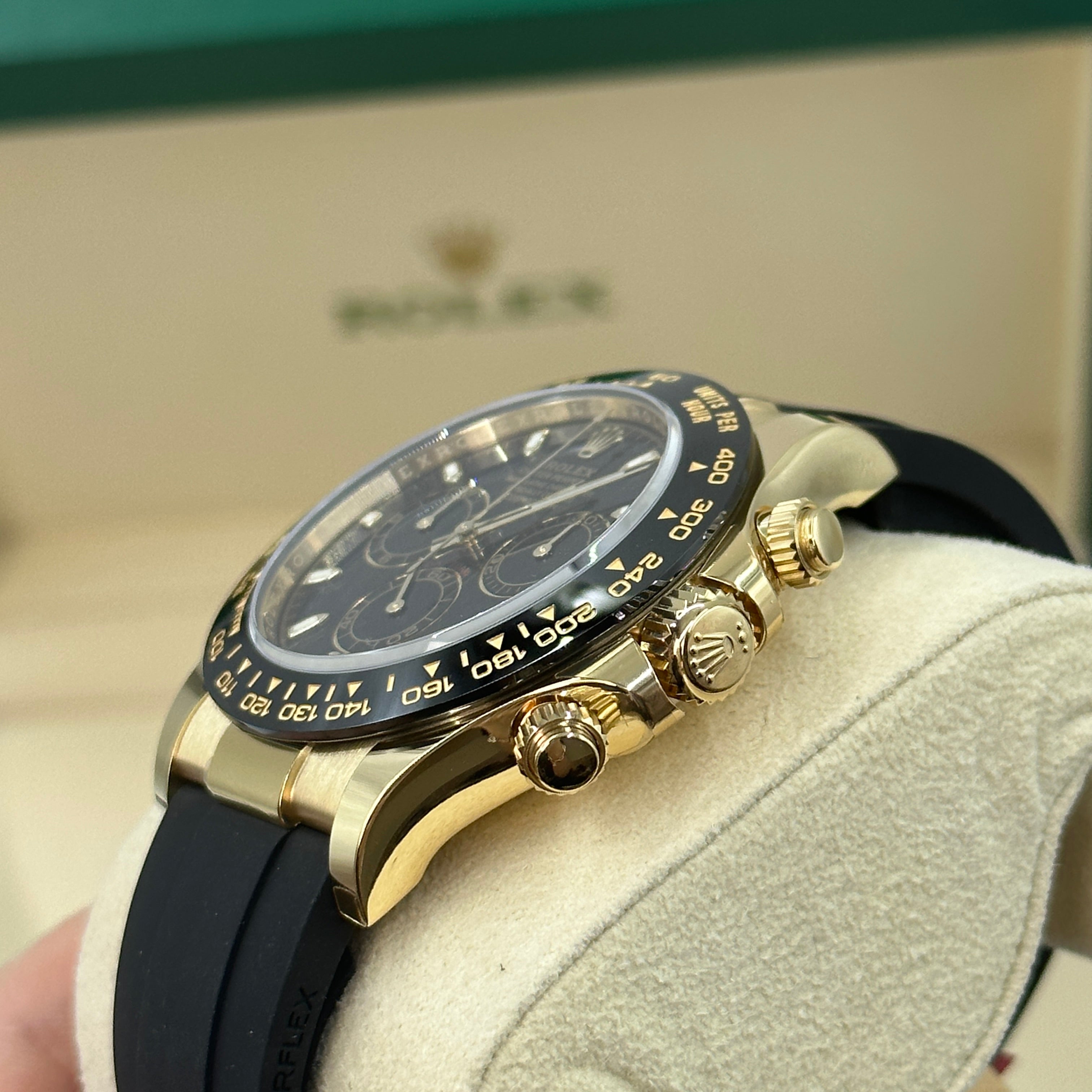 Rolex Cosmograph Daytona 116518LN Schwarz 2019
